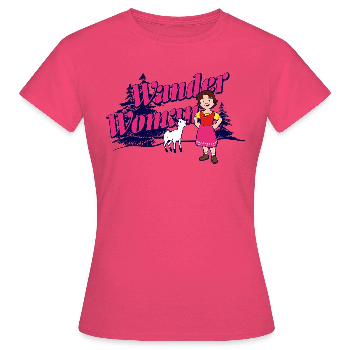 Spreadshirt T-Shirt Heidi Wander Woman Frauen günstig online kaufen