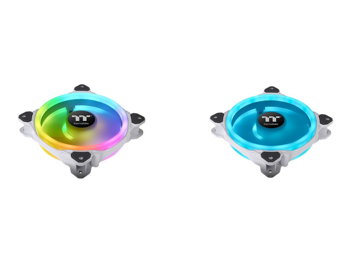 Thermaltake Gehäuselüfter THERMALTAKE Riing Trio 12 RGB Radi. wh 120x120x25 CL-F126-PL12SW-A