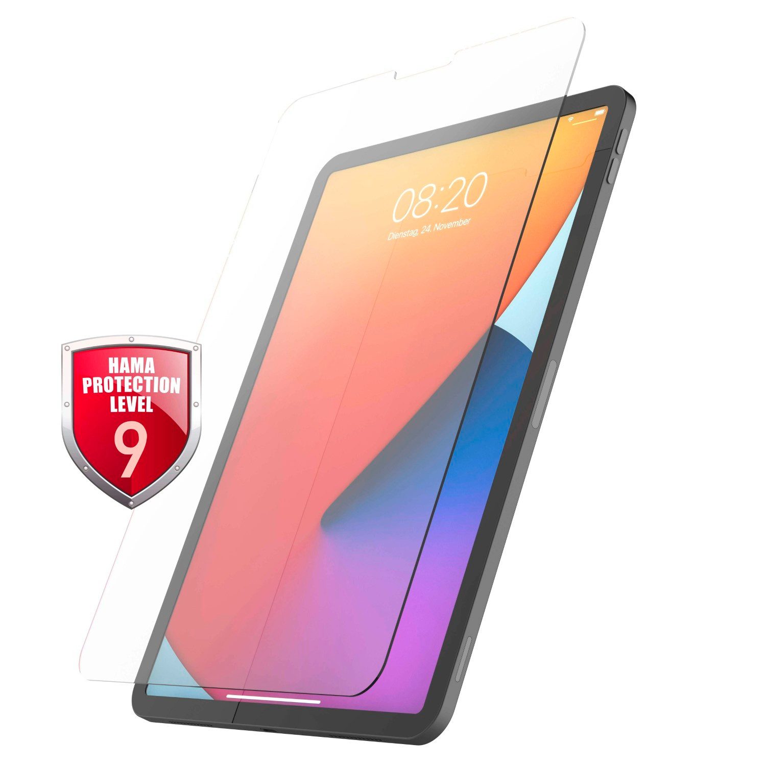Hama Displayschutzglas Premium Schutzglas für Apple iPad Pro 11 4 3 2 Gen für Apple iPad Pro 11", Set, Displayschutz Glas 9H Schutzfolie Panzer für iPad Pro 202 – Bild 2 von 5