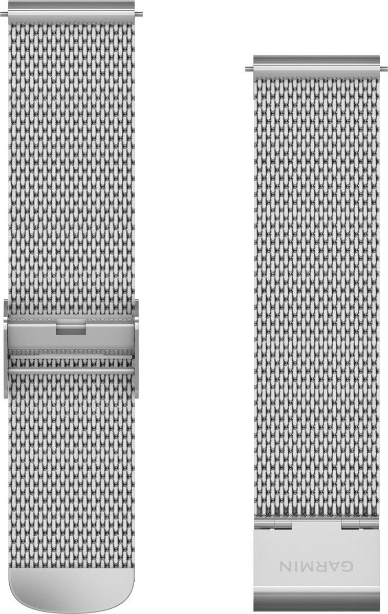 Garmin Smartwatch-Armband Ersatzarmband 20mm Silber/Milanese günstig online kaufen