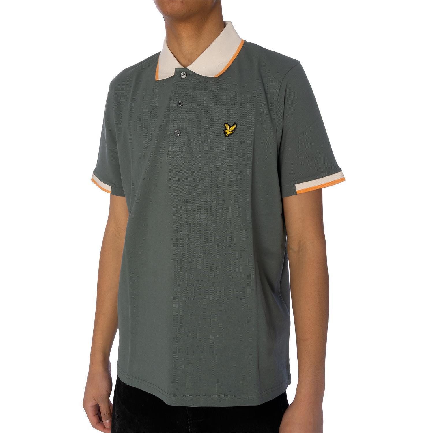 Lyle & Scott Poloshirt Poloshirt Lyle & Scott Half Tipped Polo