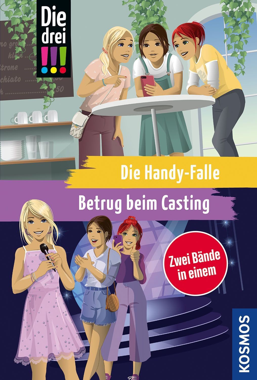 Die drei !!!, Die Handy-Falle / Betrug beim Casting (Doppelband) / Henriette Wich, Maja von Vogel