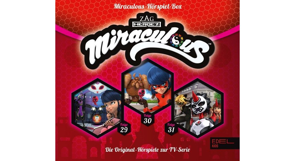 Hörspiel-CD Miraculous F.29-31