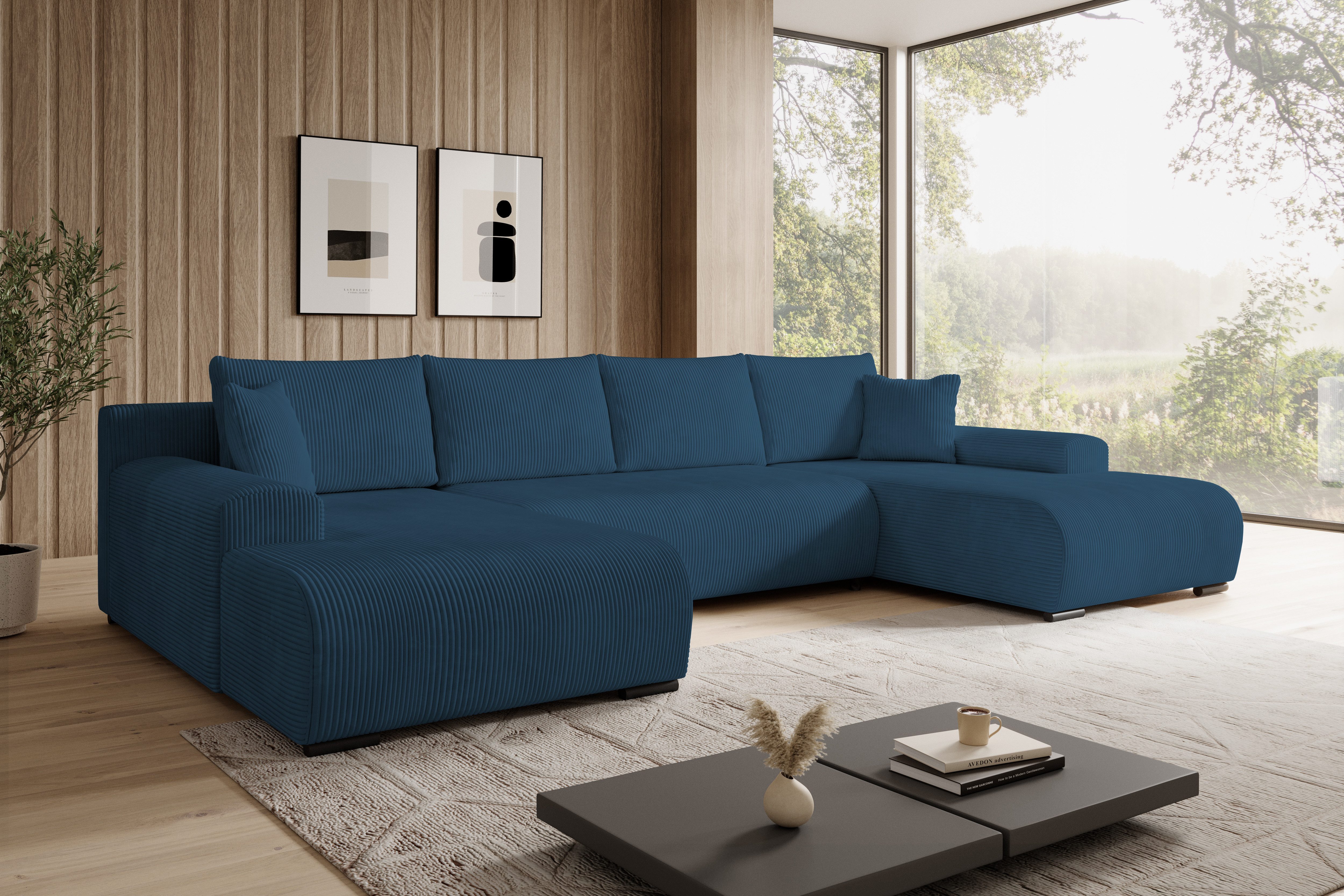 storez24 Ecksofa Ellen U, mit Bettkasten günstig online kaufen