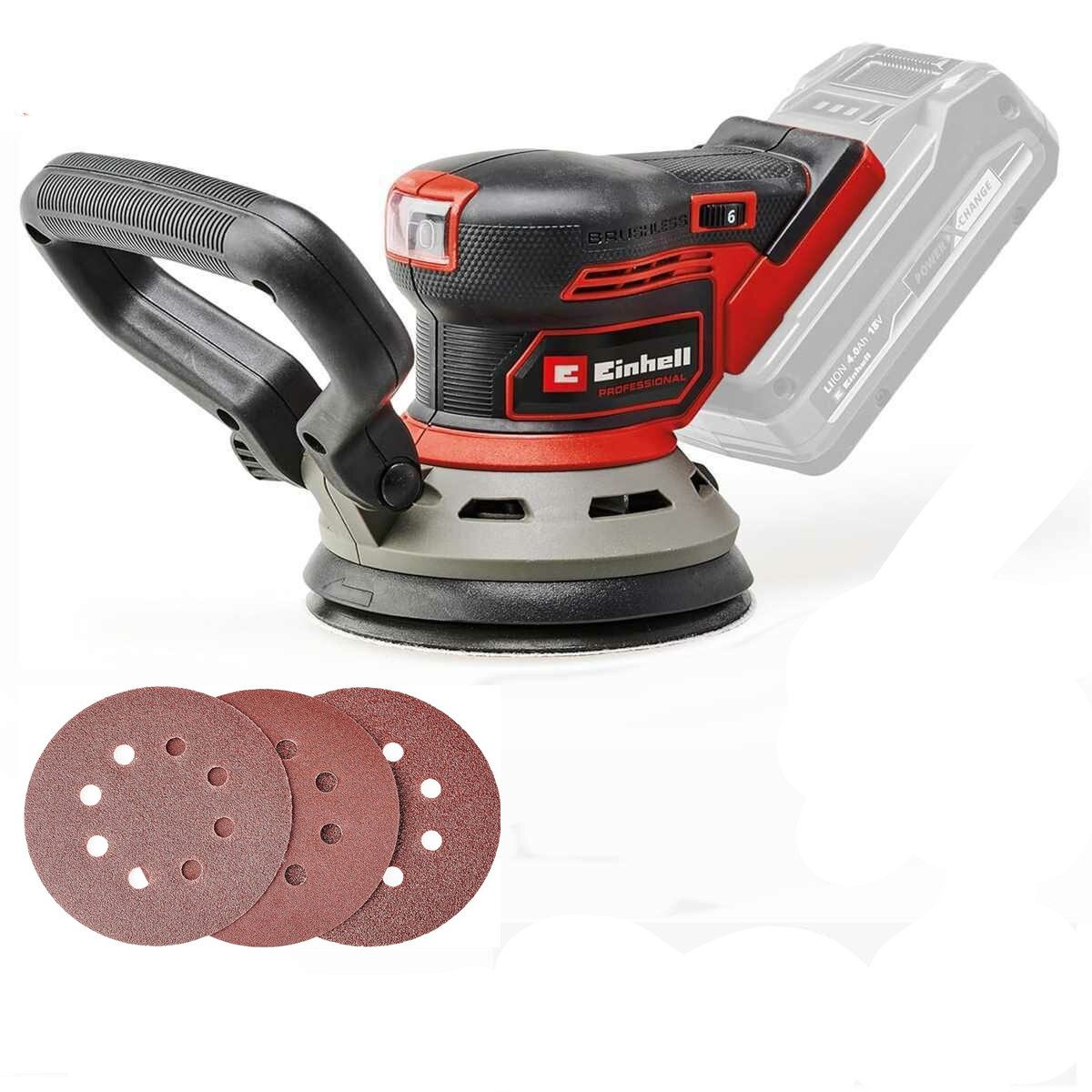 Einhell Akku-Exzenterschleifer Akku-Exzenterschleifer TP-RS 18/32 Li BL-Sol günstig online kaufen