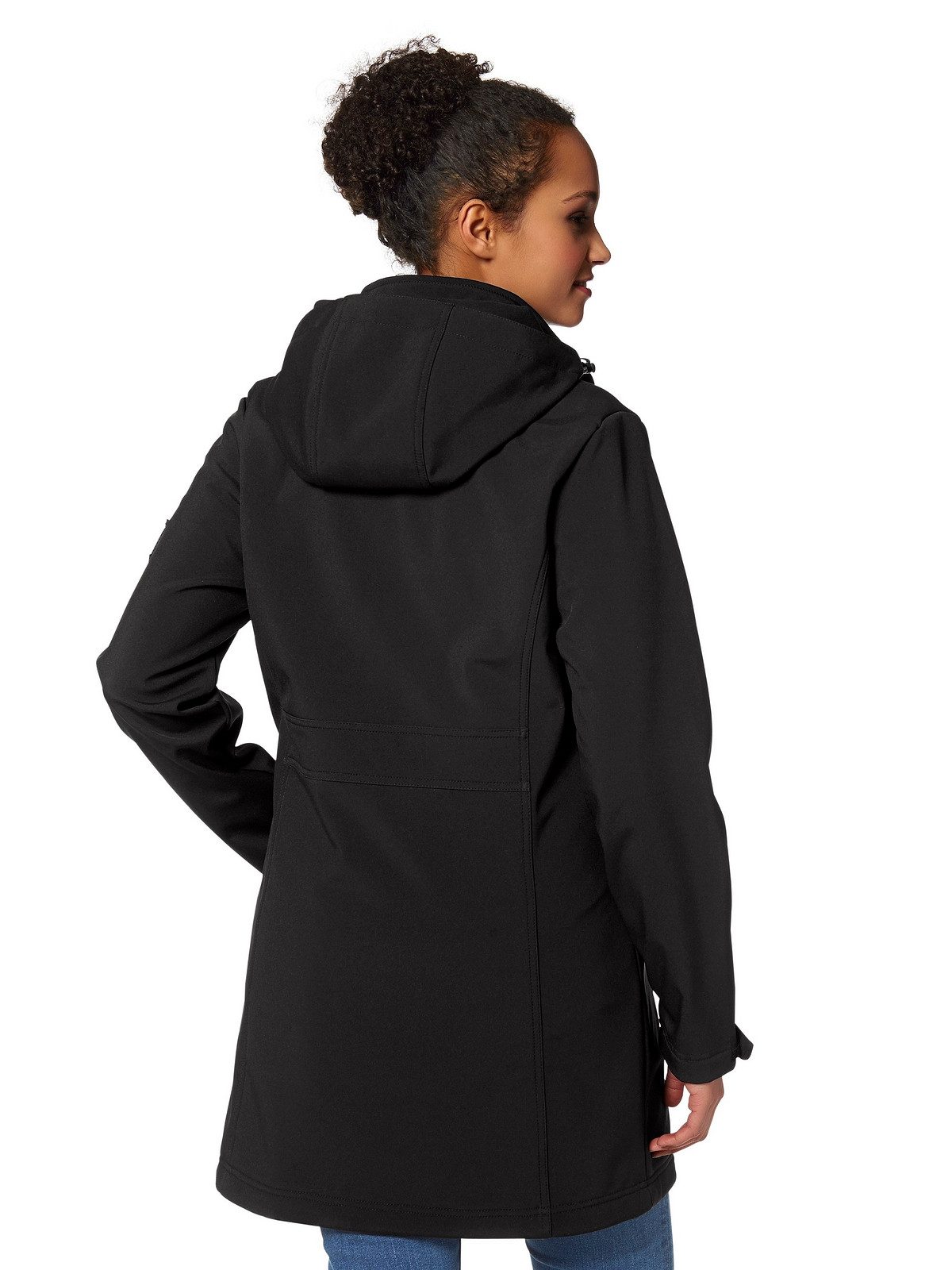 H.I.S Parka Große Größen mit abnehmbarer Kapuze