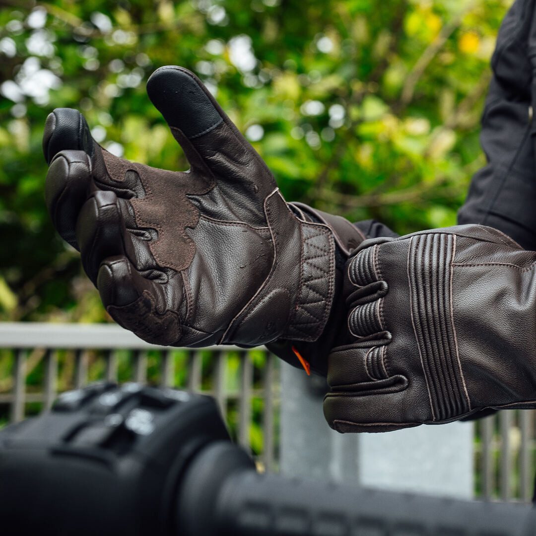 Merlin Motorradhandschuhe Minworth II D3O beheizbare wasserdichte Motorrad Handschuhe