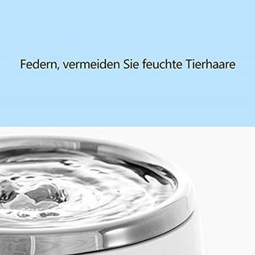 Zedelmaier Trinkbrunnen »Zedelmaier Katzen / Hunde Trinkbrunnen, Katzenbrunnen Wasserbrunnen mit Aktivkohlefilter 2L«, Größe: H 16,6 * D18,8 cm (unten)
