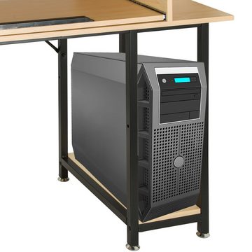 hjh OFFICE Schreibtisch Schreibtisch WORKSPACE H III (1 St, 1 St), Computertisch