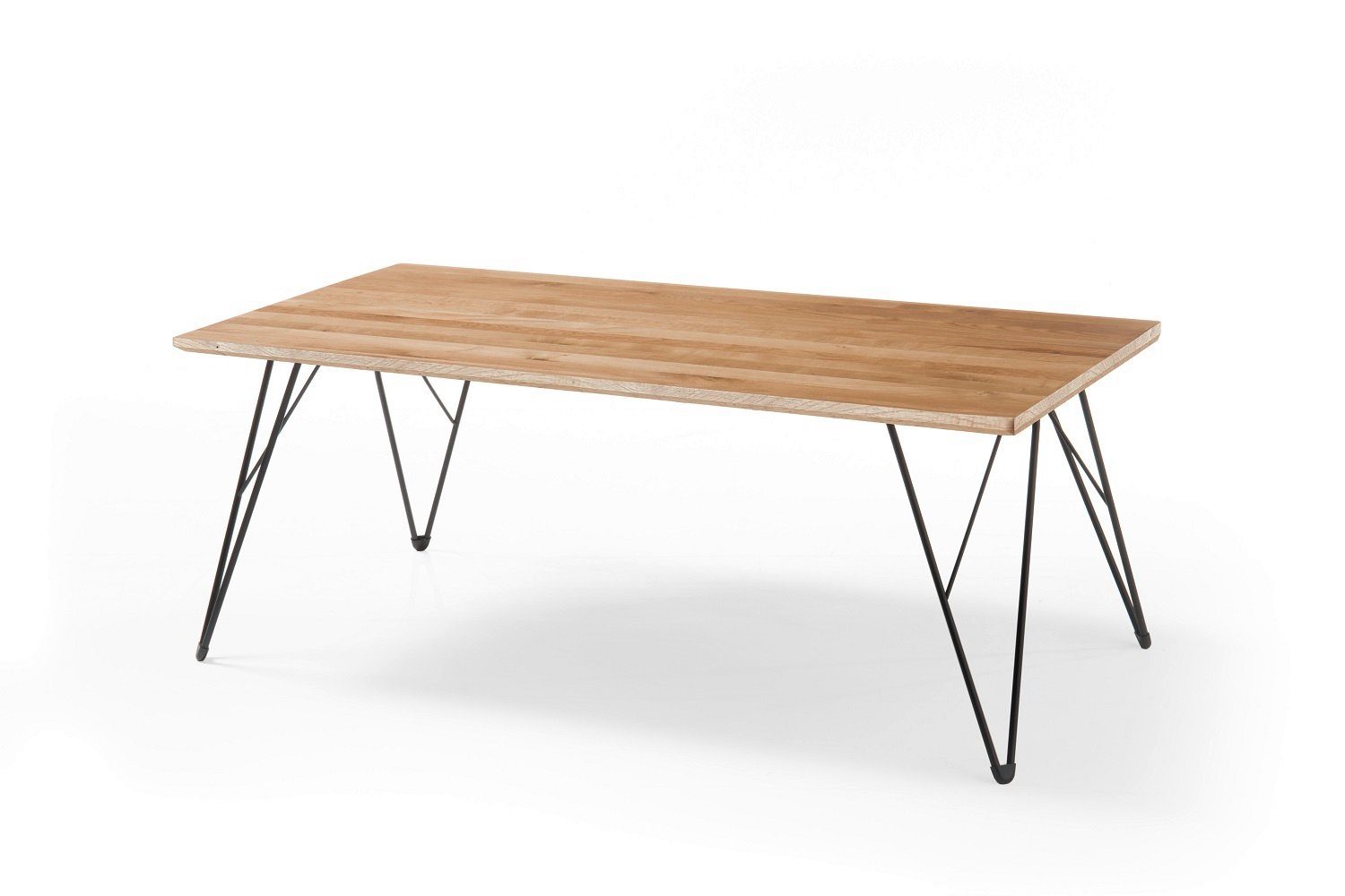 MCA furniture cm geölt 120 rechteckig Couchtisch Asteiche-massiv Casablanco