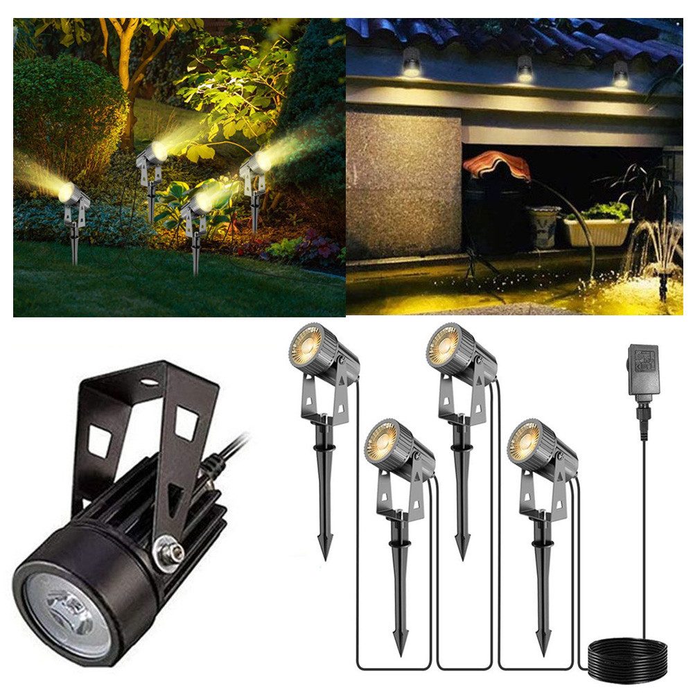QUBEBU LED Gartenleuchte Gartenbeleuchtung LED Außen, günstig online kaufen