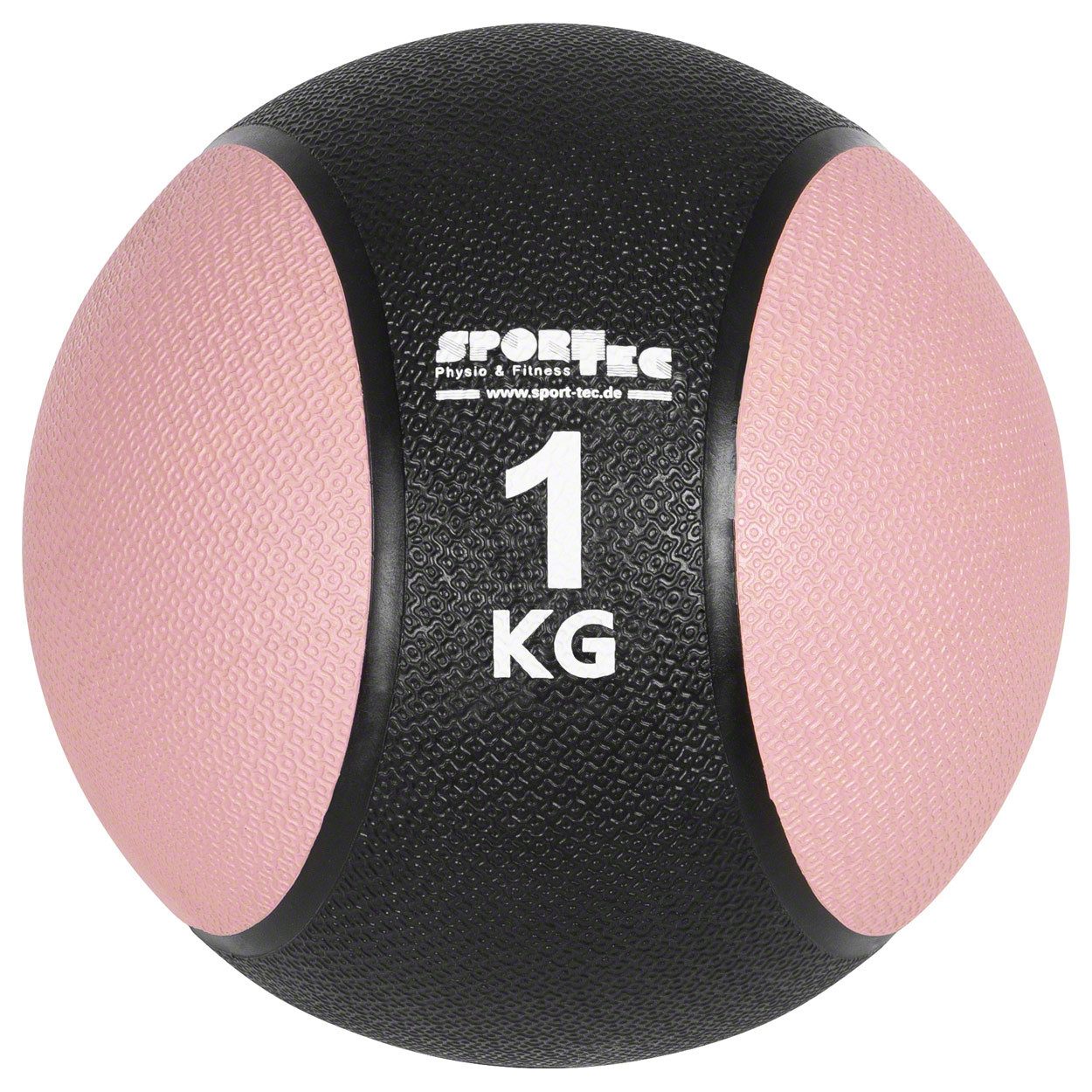 Sport-Tec Gymnastikball Sport-Tec Medizinball ø 19 cm, 1 kg, pink