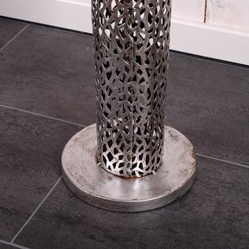 DESIGN DELIGHTS Kerzenständer KERZENSTÄNDER SET "ETERNAL", Metall 80/100 cm, antik-silber