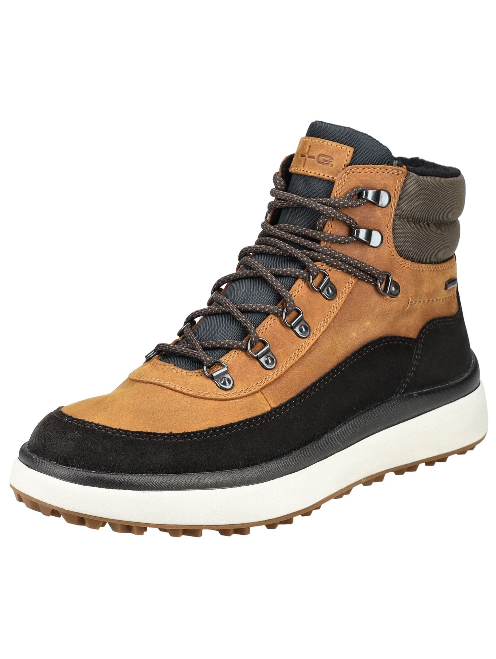 Geox Geox Stiefelette Veloursleder/Textil Schnürstiefelette günstig online kaufen