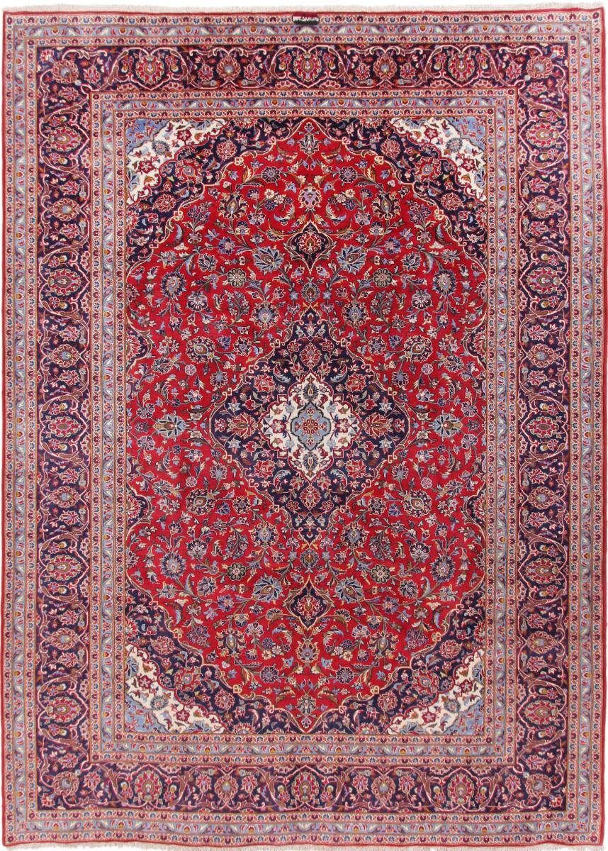 Orientteppich Keshan 248x345 Handgeknüpfter Orientteppich / Perserteppich, Nain Trading, rechteckig, Höhe: 12 mm