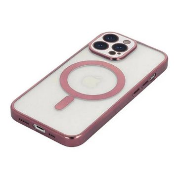 cofi1453 Bumper MagSafe Hülle mit Kameraschutz kompatibel mit iPhone 15 Series