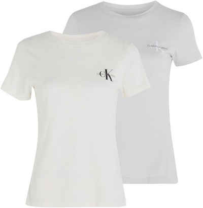 Weiße Calvin Klein Damen T-Shirts online kaufen | OTTO