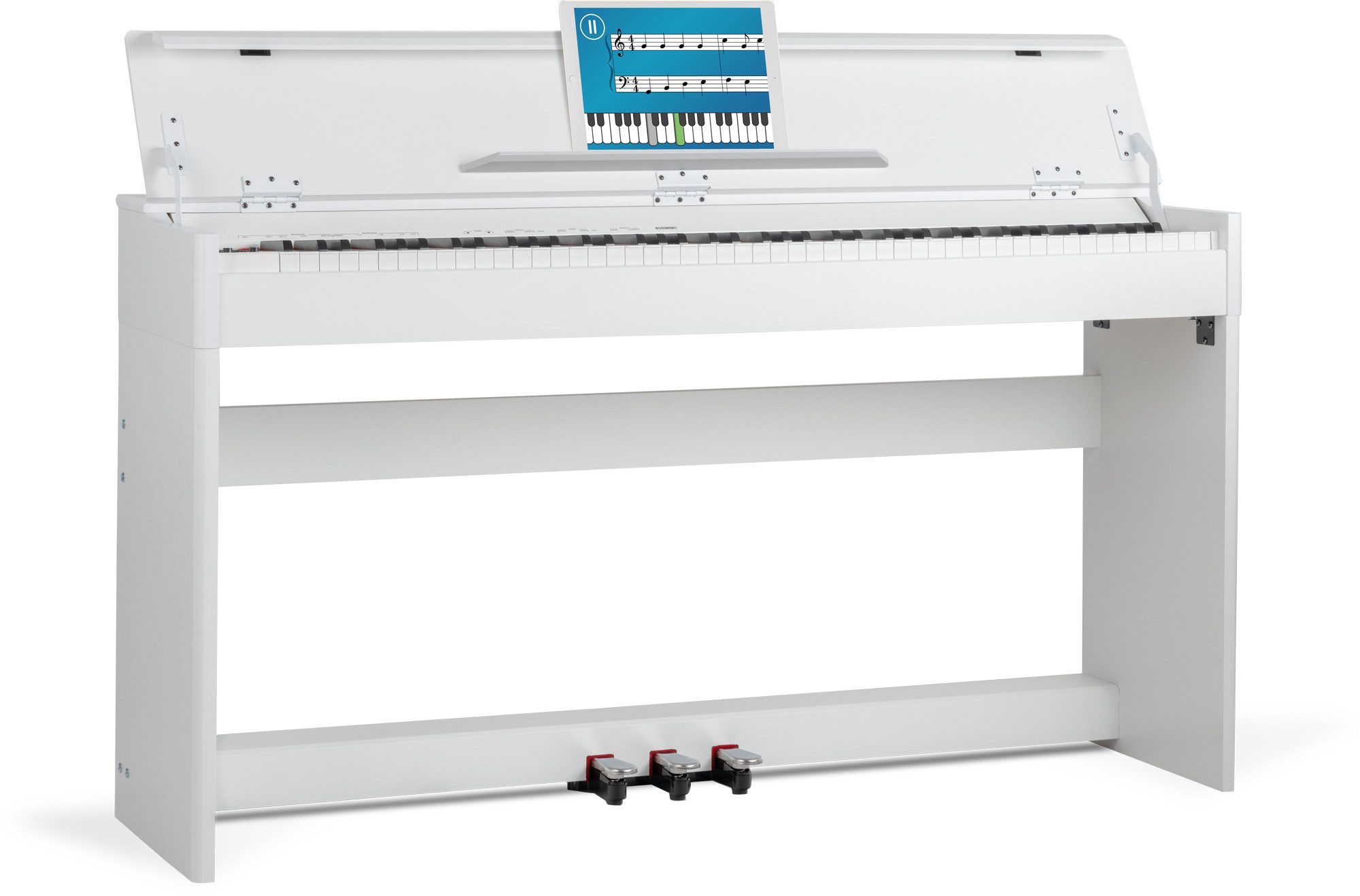 Digitalpiano DP-18 E-Piano - 88 gewichtete Tasten mit Hammermechanik