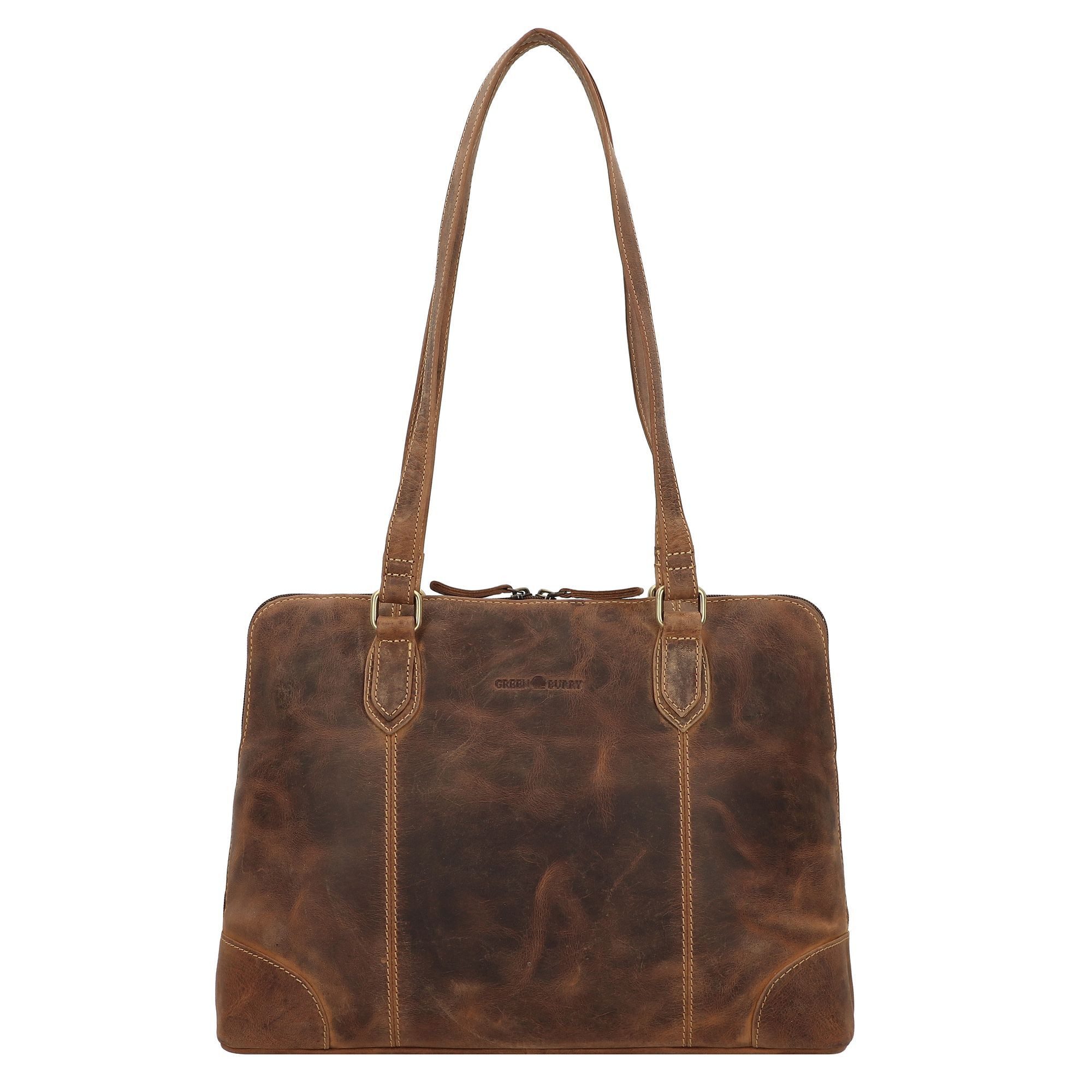 Greenburry Shopper Vintage, Leder