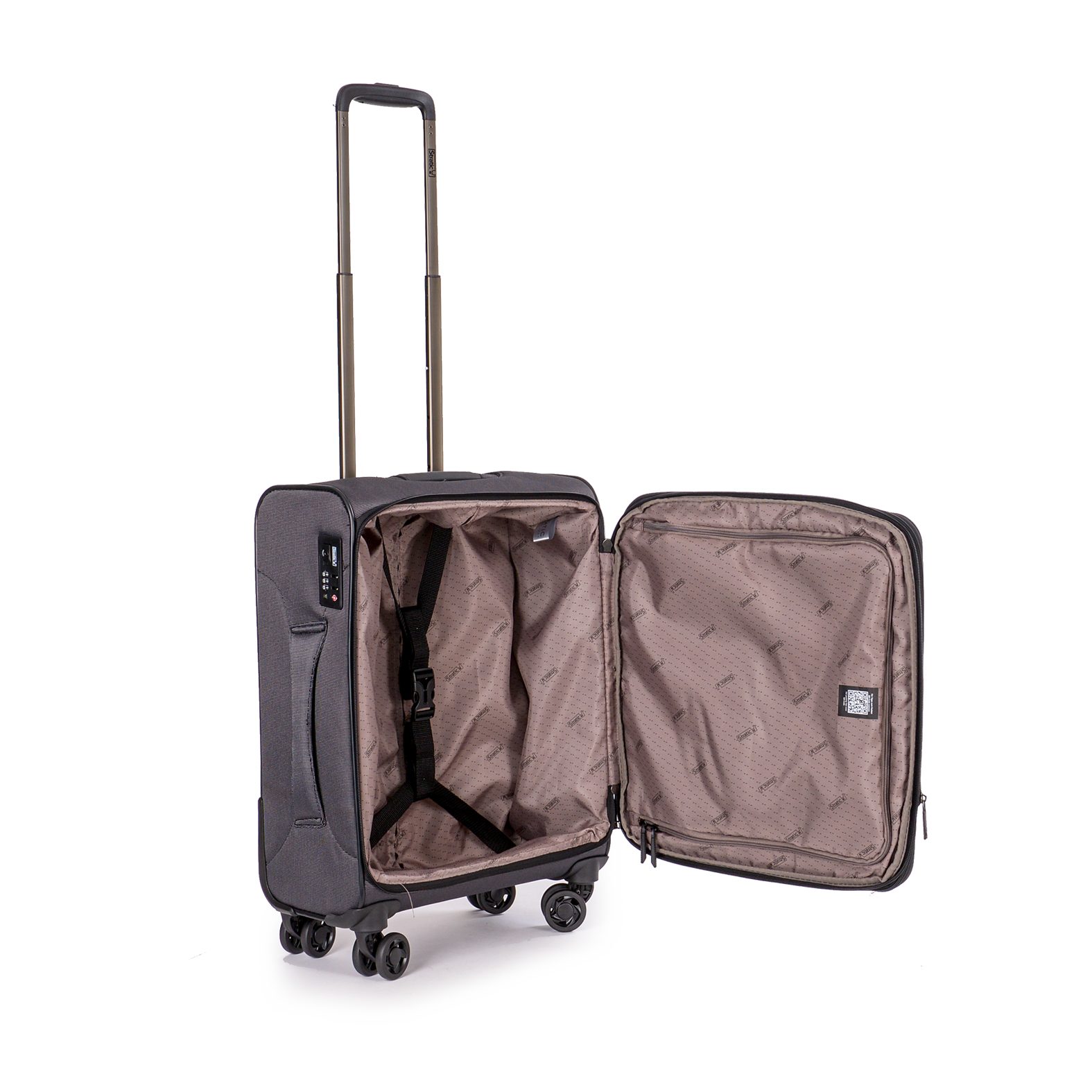 Stratic Handgepäck-Trolley Bendigo Light + - Koffer S, 4 Rollen – Bild 5 von 5