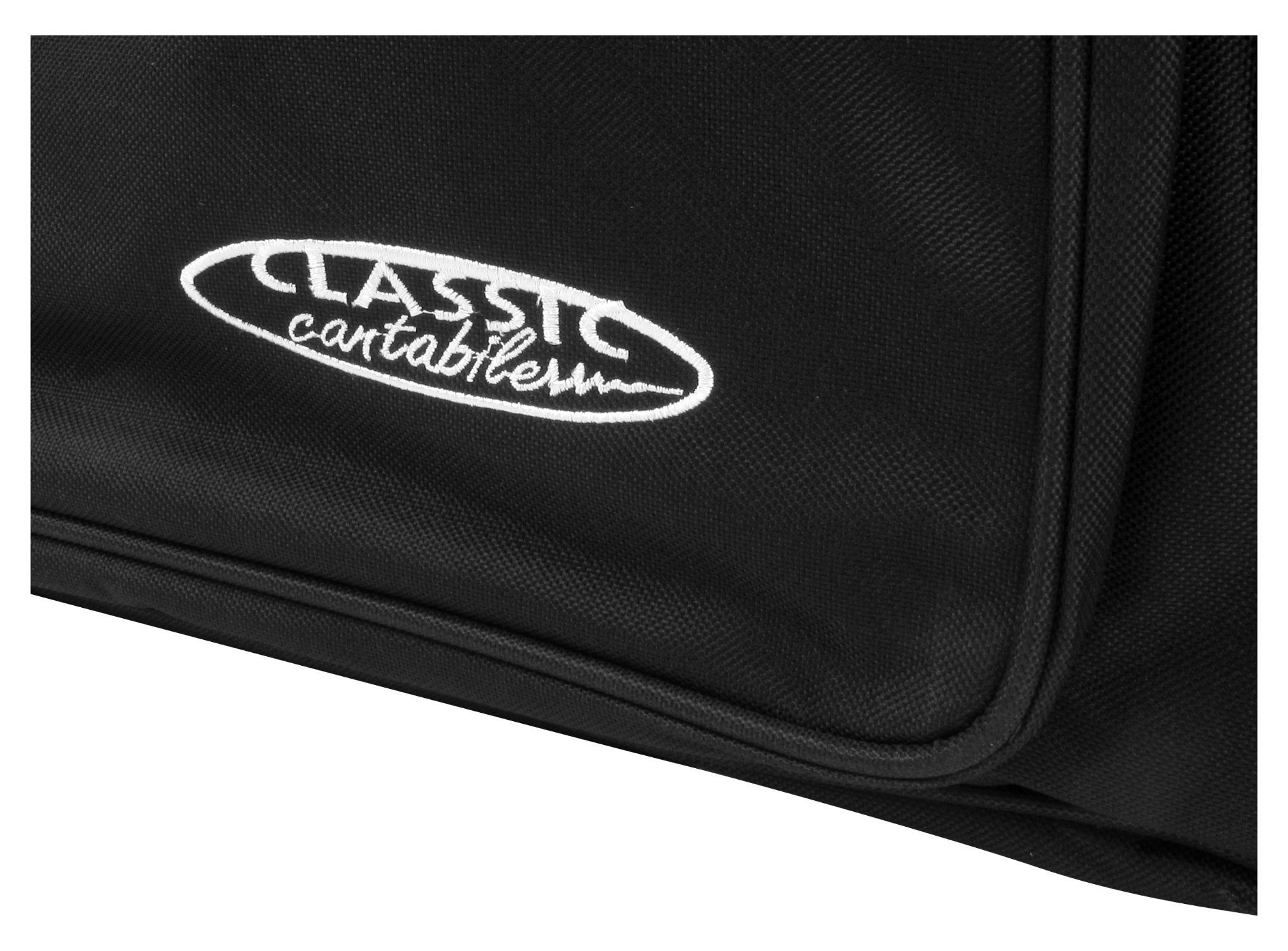 Classic Cantabile Piano-Transporttasche KT-E cm, reiß- x 12 x - Innenmaße 32 Rucksackgurte 128 mit Keyboardtasche Schaumstoffpolsterung, und wasserfest