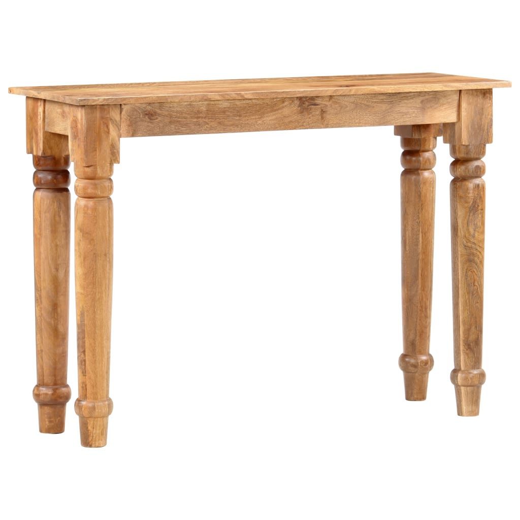 vidaXL Esstisch Konsolentisch 110x35x77 cm Massivholz (1-St) – Bild 3 von 5