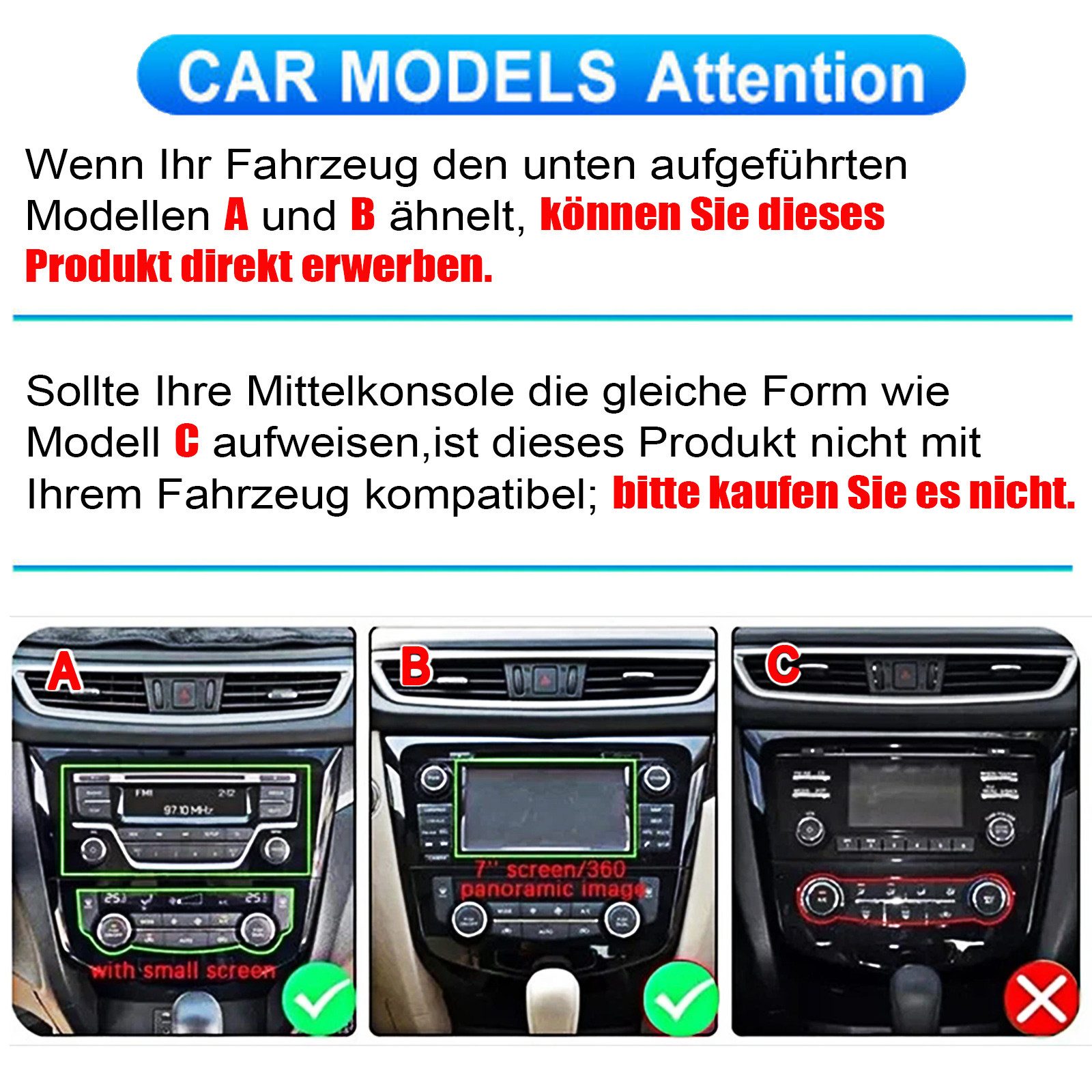 ESSGOO Android15 Autoradio Carplay Für Nissan X-Trail Qashqai j11 Rouge 13-17 Autoradio (DAB (optional), DAB+ (optional), 4+64GB(optional), RDS, AM, FM, Carplay Android Auto Bluetooth EQ USB GPS Navi WIFI Touchscreen)