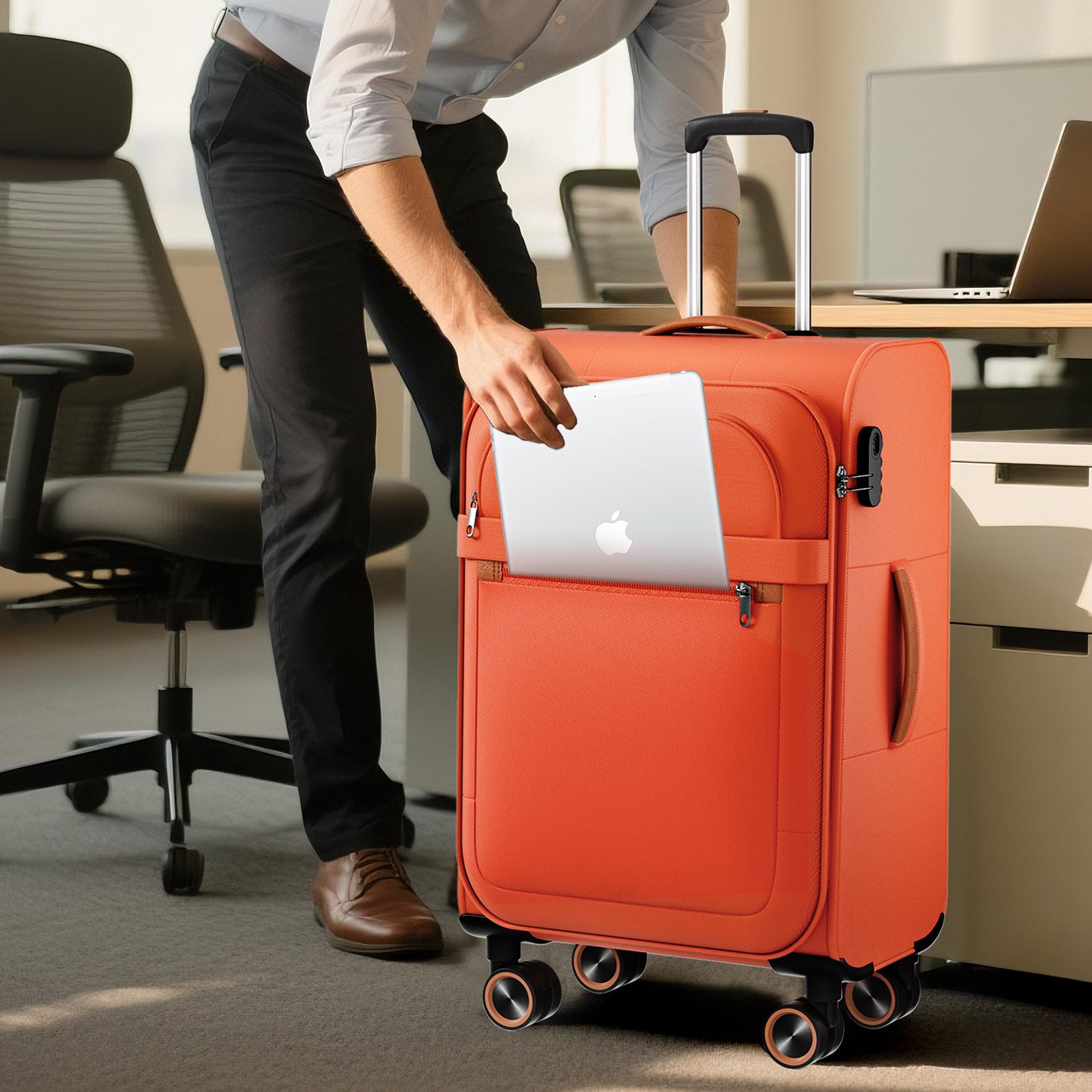 Verage Weichgepäck-Trolley Trier, Leicht Reisekoffer, Stoffkoffer, 4 Rollen günstig online kaufen