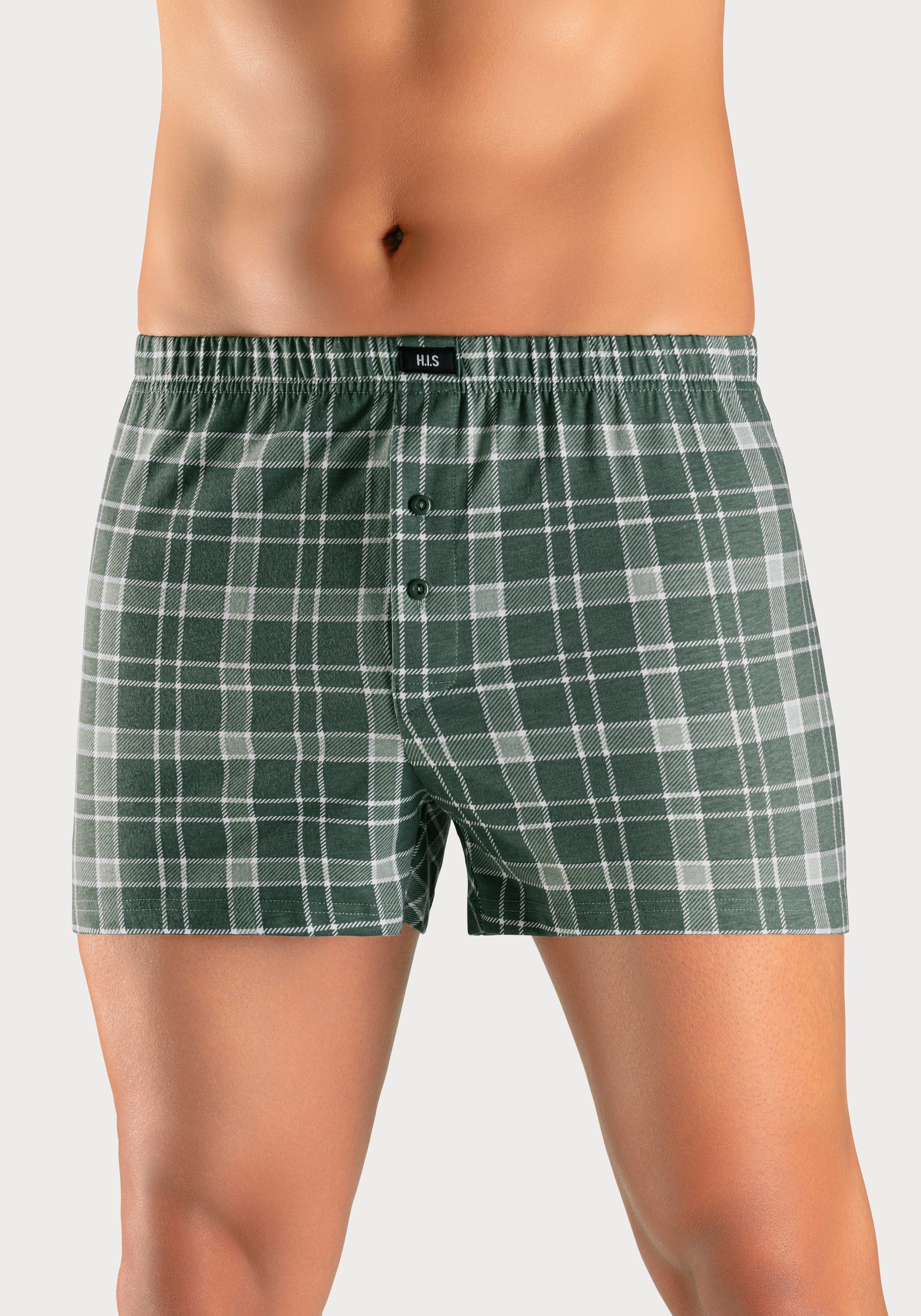 H.I.S Boxer Boxershorts für Herren (Packung, 2-St) in weiter Passform günstig online kaufen