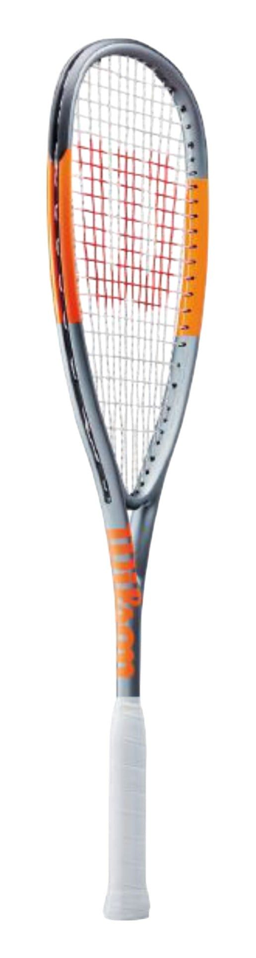 Wilson Squashschläger Hammer Lite (120g/kopflastig) grau/orange - besaitet