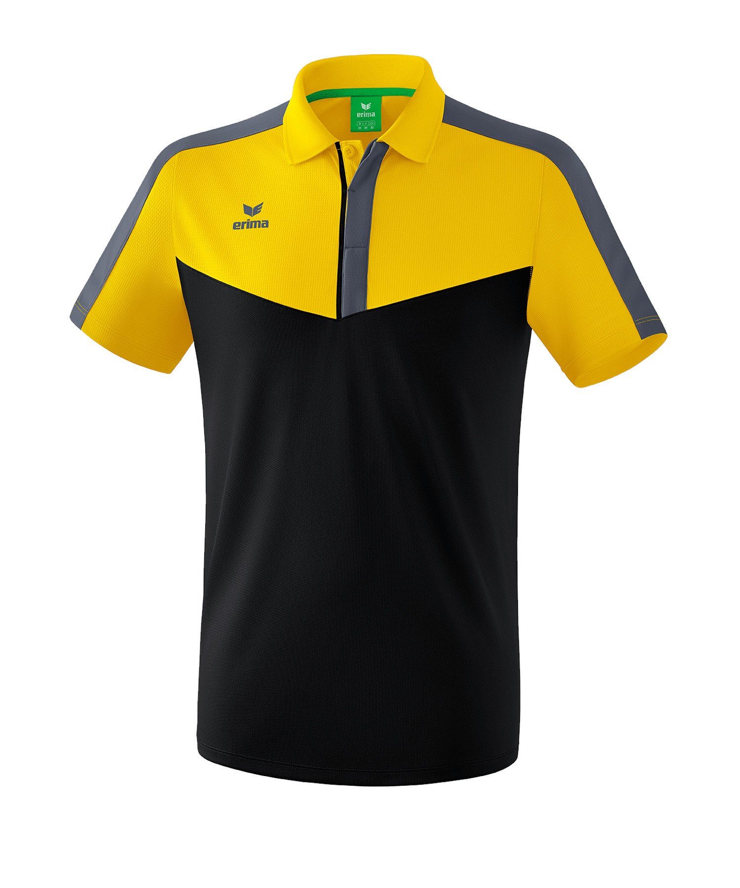 2024 Beliebtheit Nr. 1 Erima Poloshirt Squad Poloshirt default gelbschwarzgrau