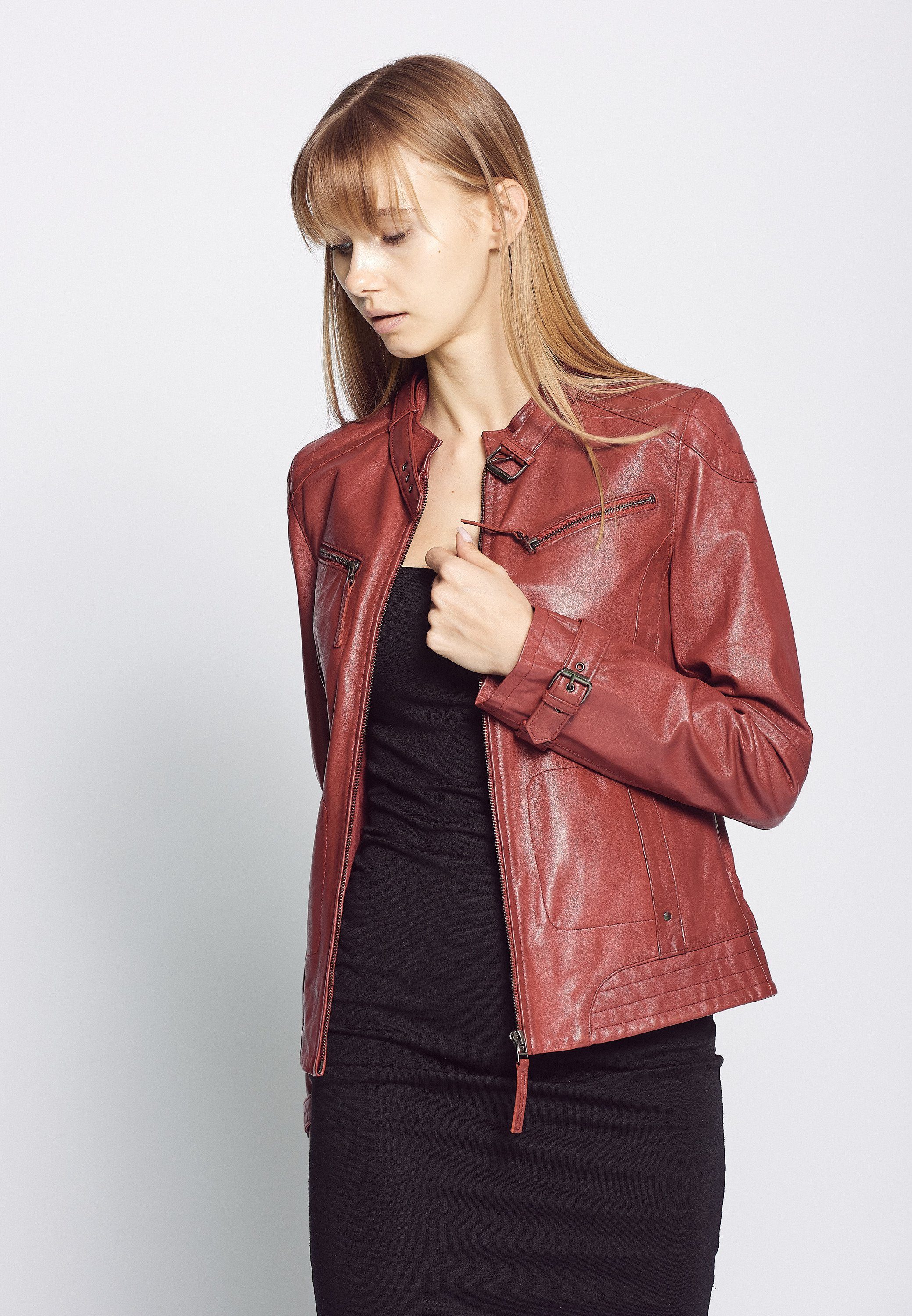 MUSTANG red 14Ryana Lederjacke