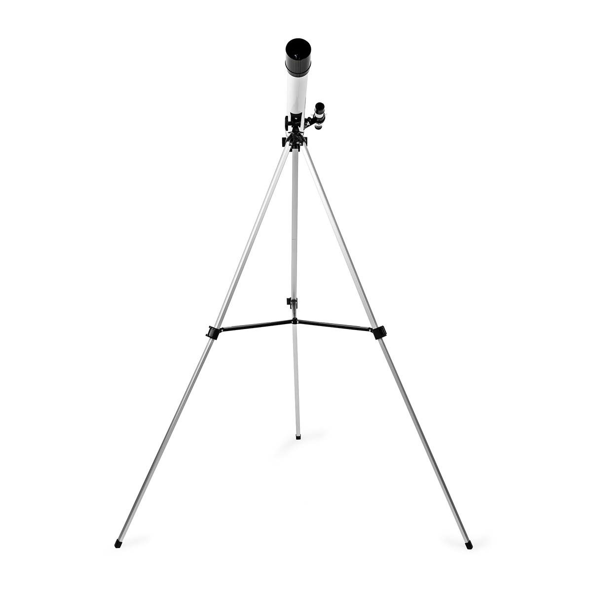 Nedis Teleskop SCTE5060WT, Öffnung 50 mm, Brennweite 600 mm, für Einsteiger, einfache Bedienung