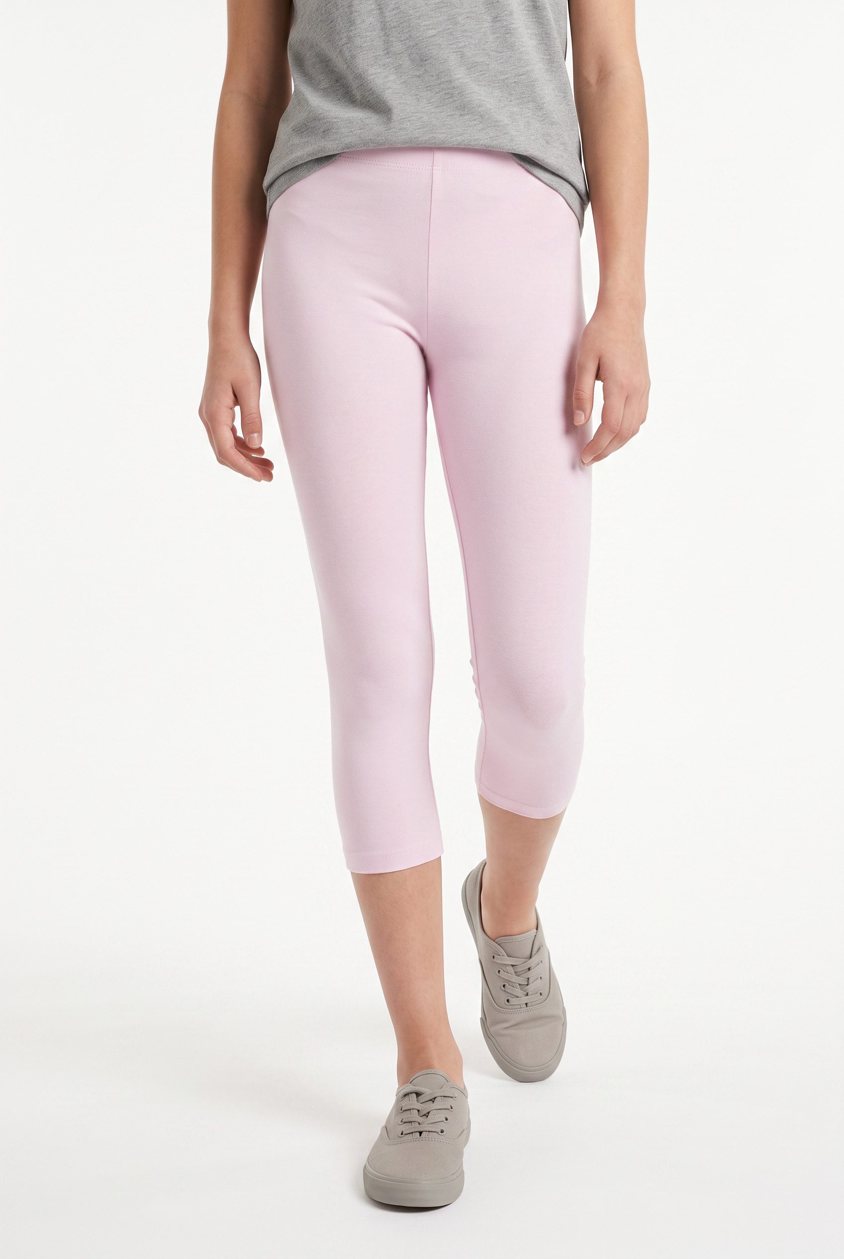 Name It Caprileggings NKFVIVIAN CAPRI LEGGING FF NOOS aus elastischer Baumwollmischung, schmale Passform, wadenlang