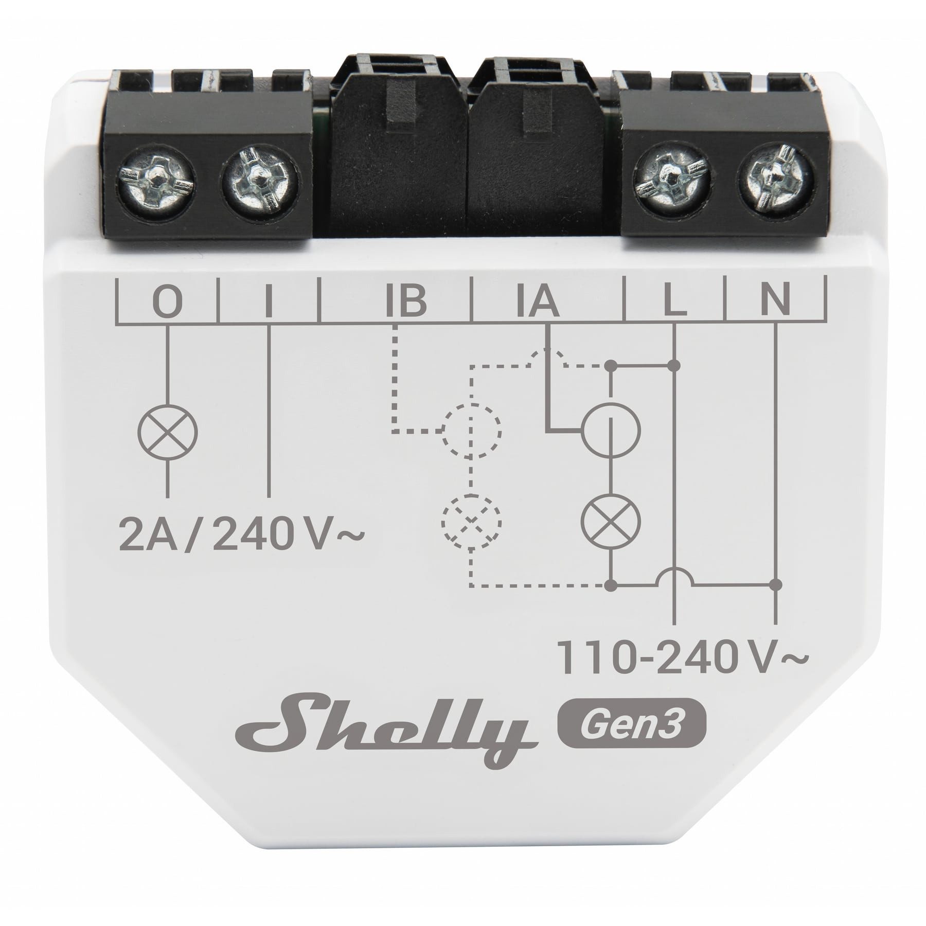 Shelly Energiekostenmessgerät SHELLY WiFi-Stromzähler EM Gen3, 50 A
