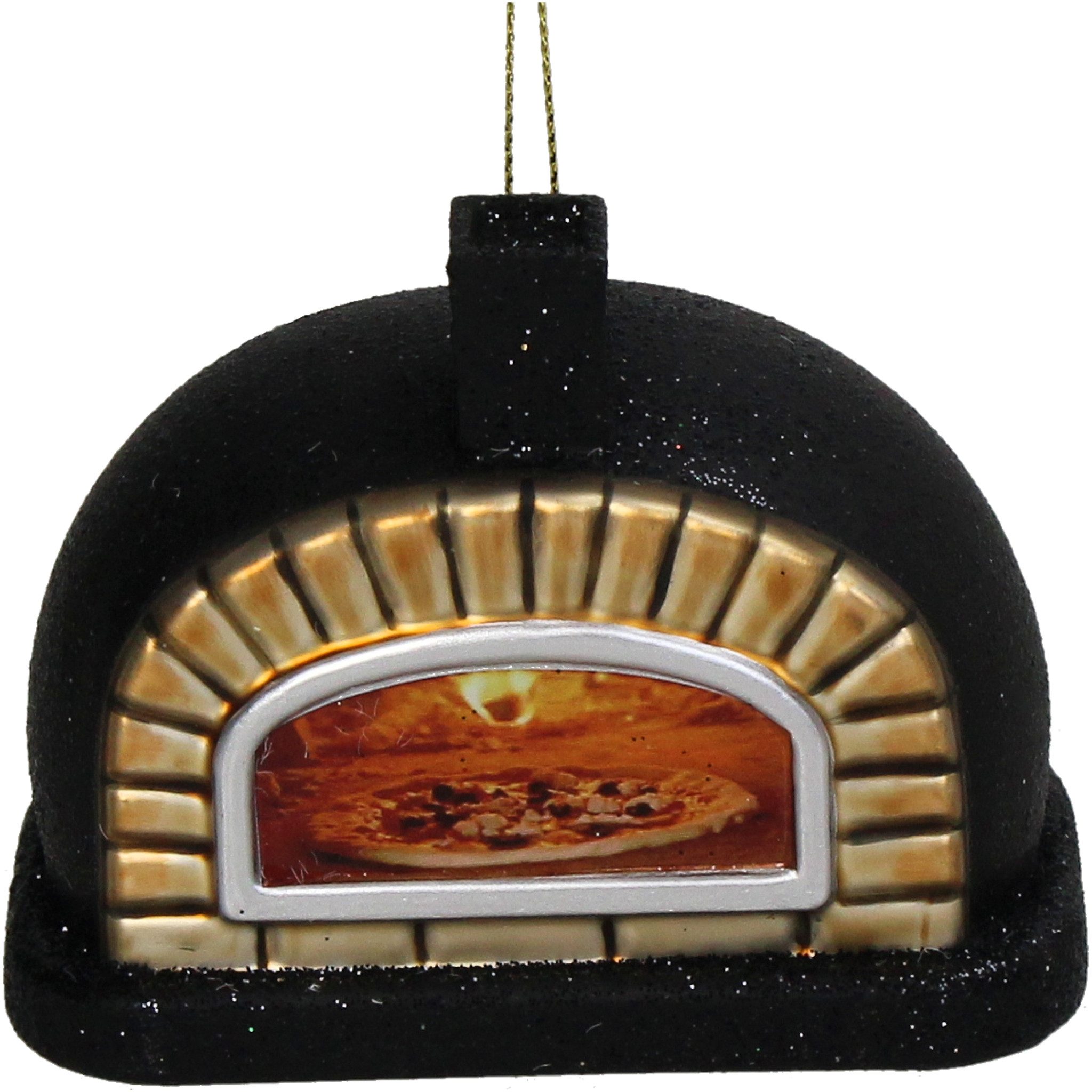 HD Collection Christbaumschmuck, Christbaumschmuck Glas 10cm Pizzaofen Figu günstig online kaufen