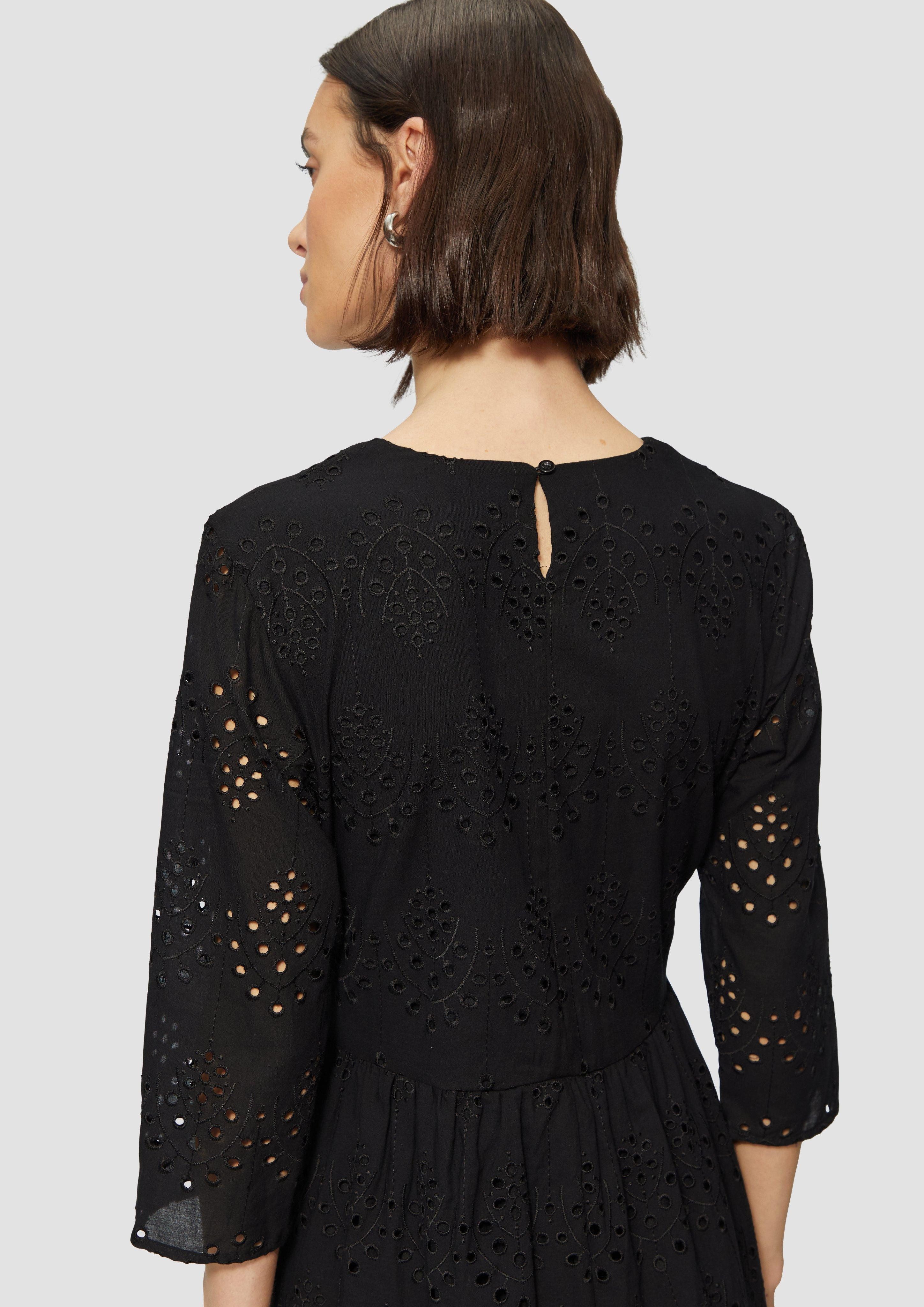 s.Oliver BLACK LABEL Minikleid Midikleid aus günstig online kaufen