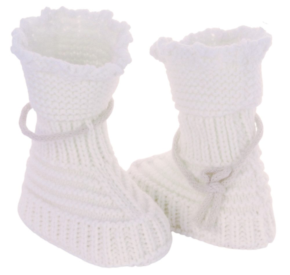 La Bortini Füßlinge Baby Strickschuhe Socken ab 0Mon Stricksocken Erstlingssocken