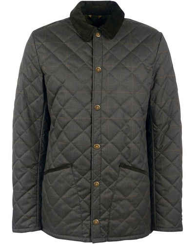 Barbour Steppjacke Steppjacke Checked Heritage Liddesdale Quilt