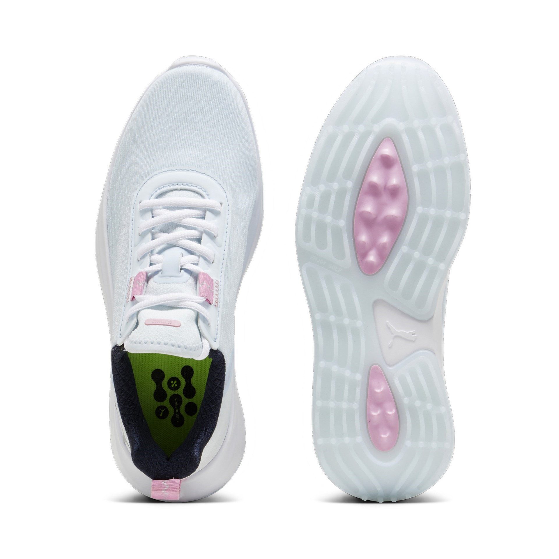PUMA Puma Golfschuh Fusion Crush Sport Spikeless Iceblue/Pink Damen Golfschuh