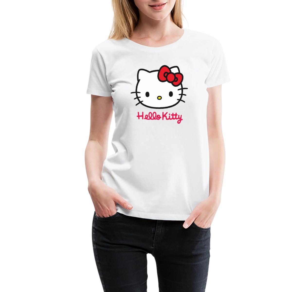 Spreadshirt T-Shirt Hello Kitty Klassisch Mit günstig online kaufen