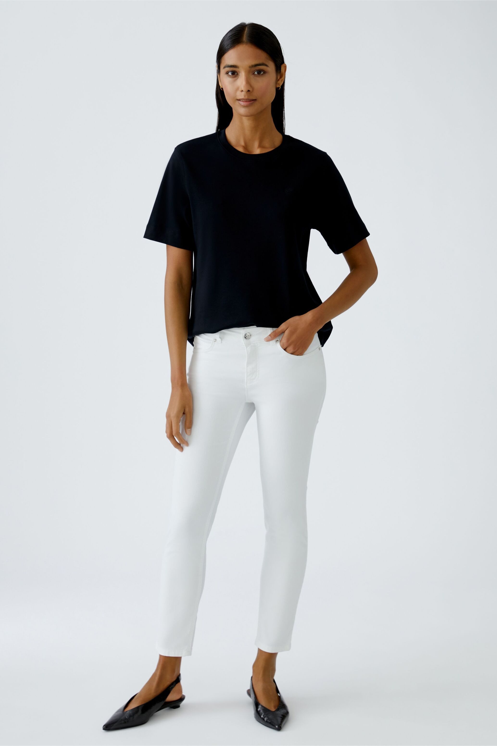 Oui T-Shirt SVEHA reine Baumwolle