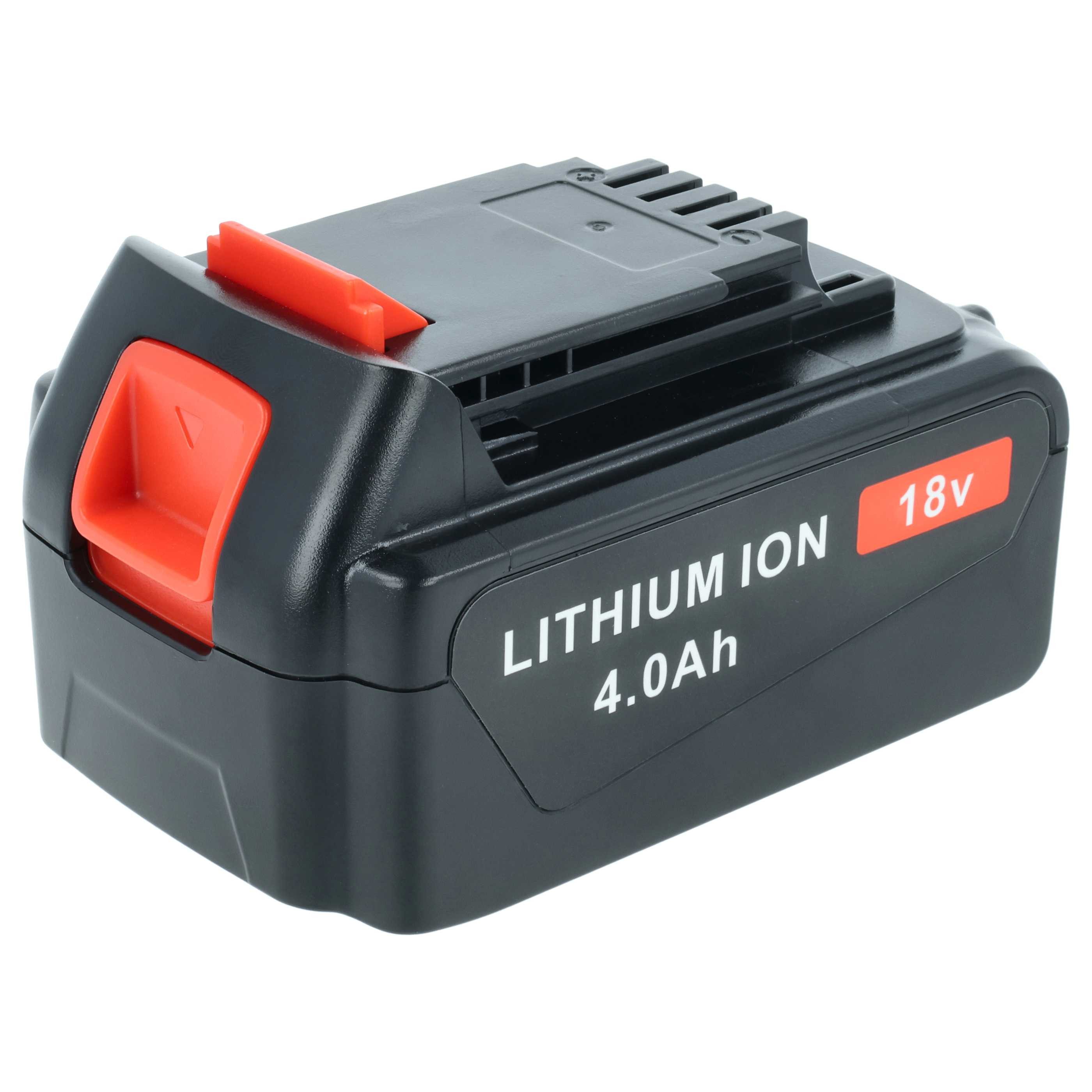 vhbw Akku passend für Black & Decker BDCSP18N, BL186K, BL188K, BDCH188N, Akku Akku Li-Ion 4000 mAh (18 V, 1 St), Leistungsfähiger Austausch-Akku für Werkzeug Powertools wie