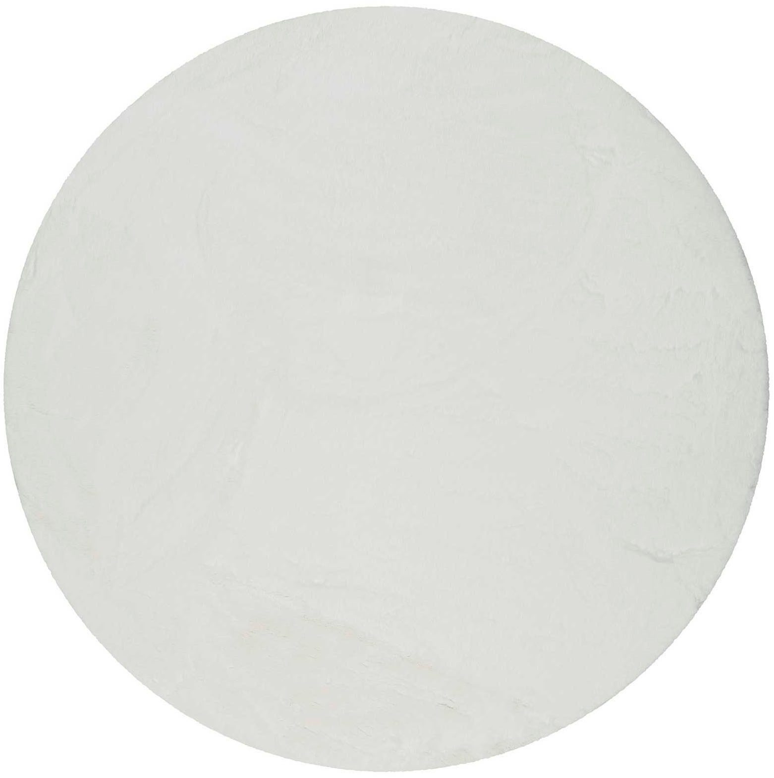 Esprit Hochflor-Teppich Alice ESP-4377 Kunstfell, rund, Höhe: 25 mm, Kaninchenfell-Haptik, besonders weich und dicht, für alle Räume