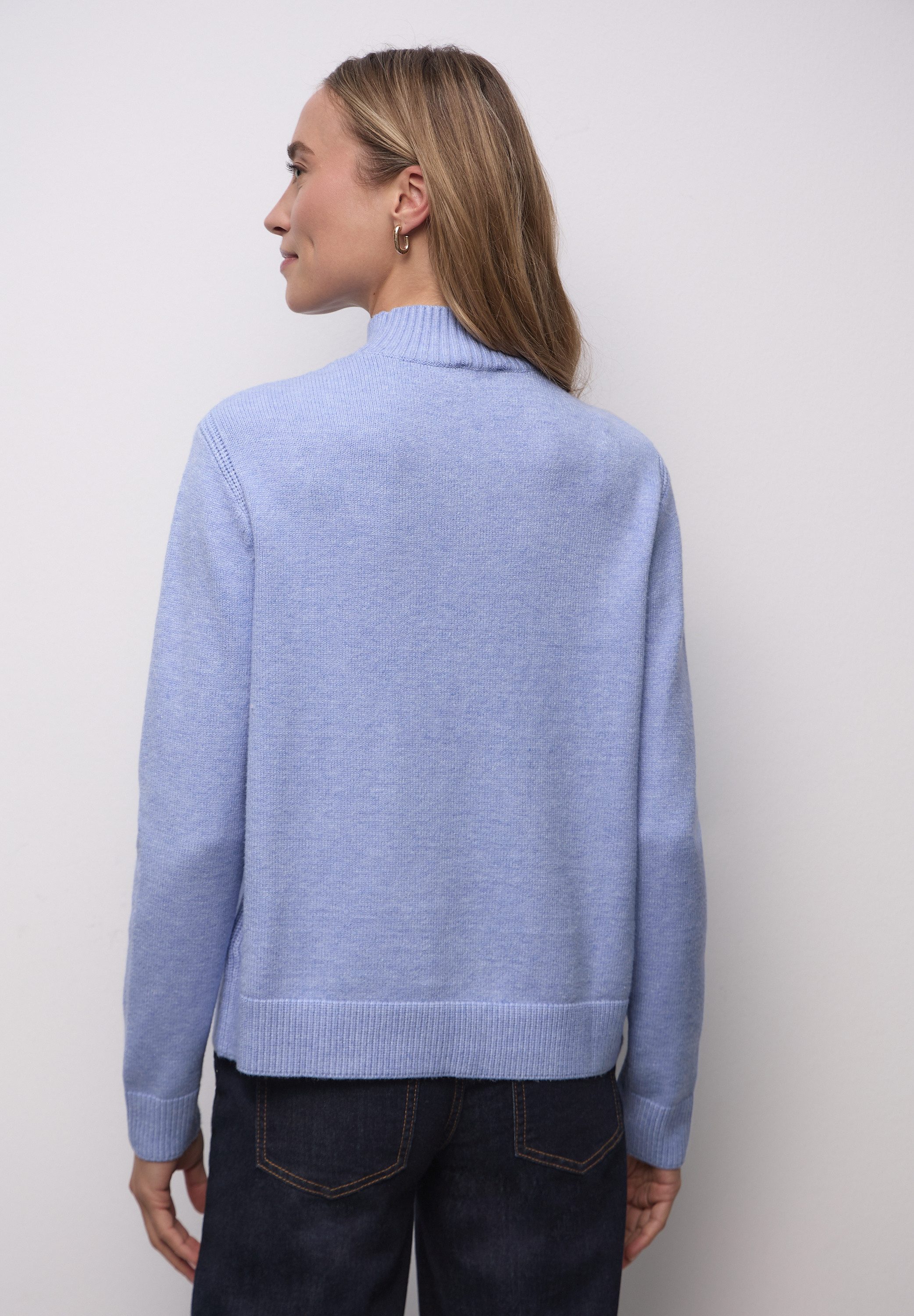 Stehkragenpullover