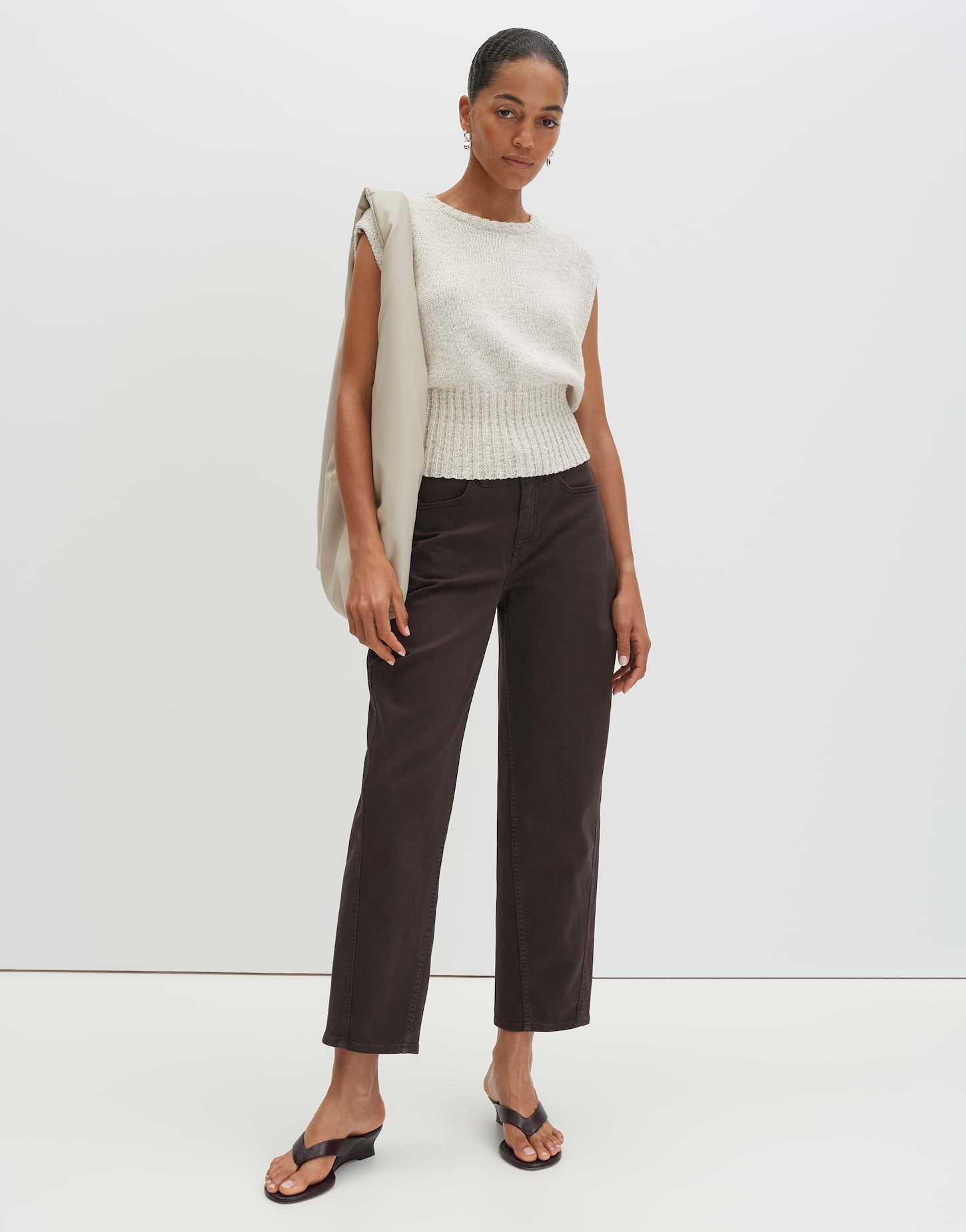 someday Relax-fit-Jeans CELLMA LONG BARREL Jeans in Mid Rise Barrel, ovaler Beinverlauf