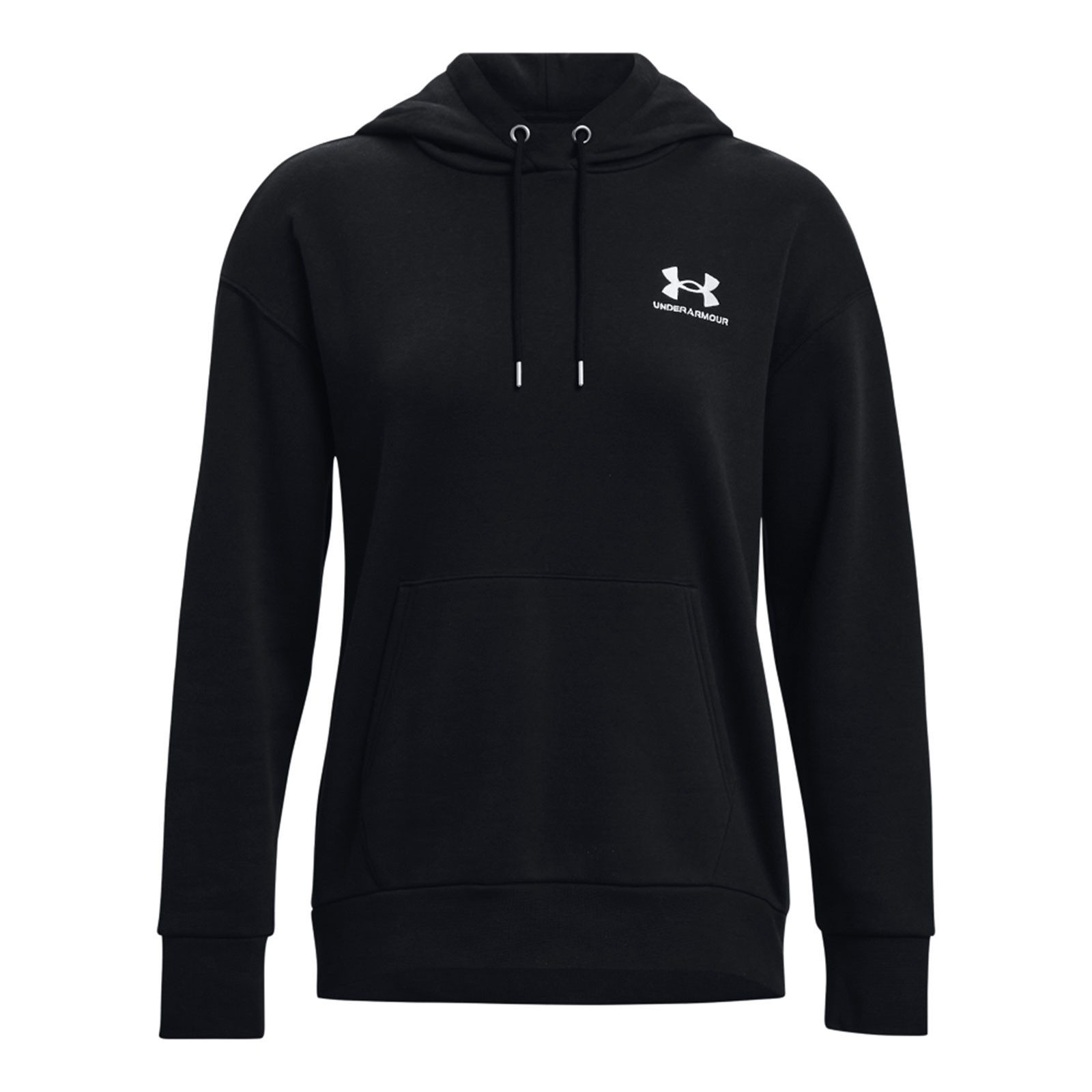 Under Armour® Kapuzenpullover Essential Fleece Hoodie mit Markenlogo und -schriftzug