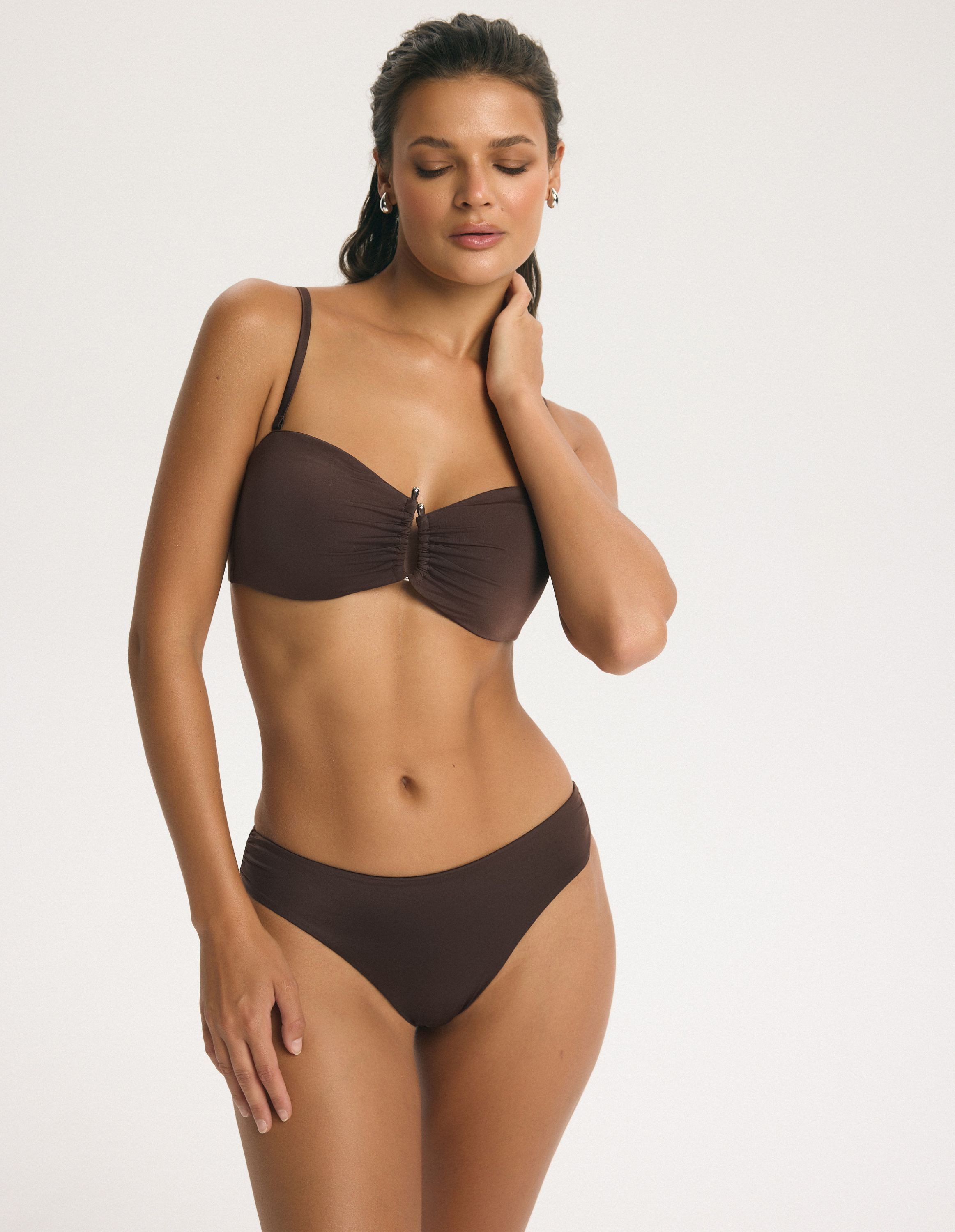 ESOTIQ Bikini-Hose Bikini Brazilian MONACO, Bindeband (1-St)