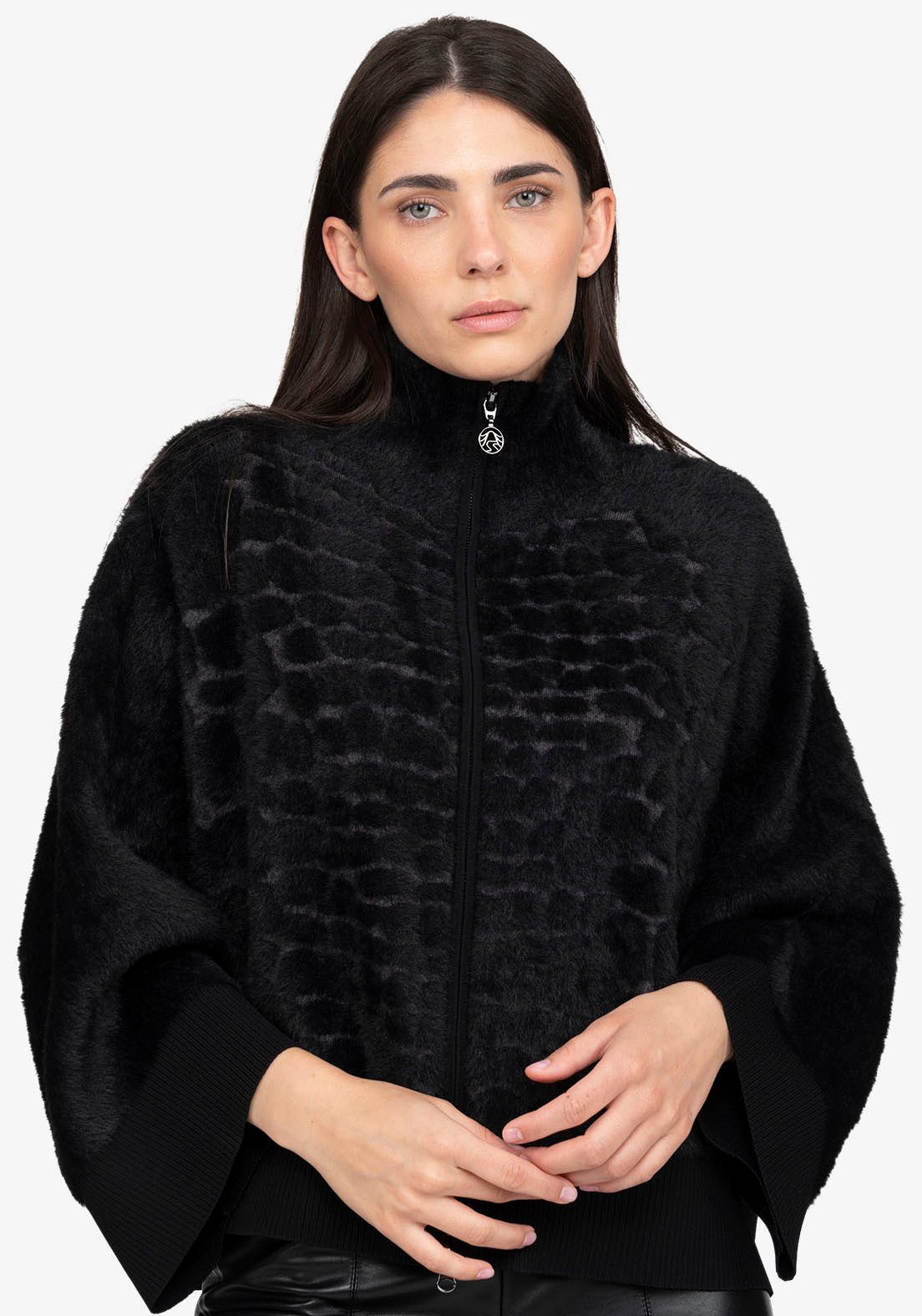 Sportalm Kitzbühel Strickjacke aus Plüschmaterial günstig online kaufen