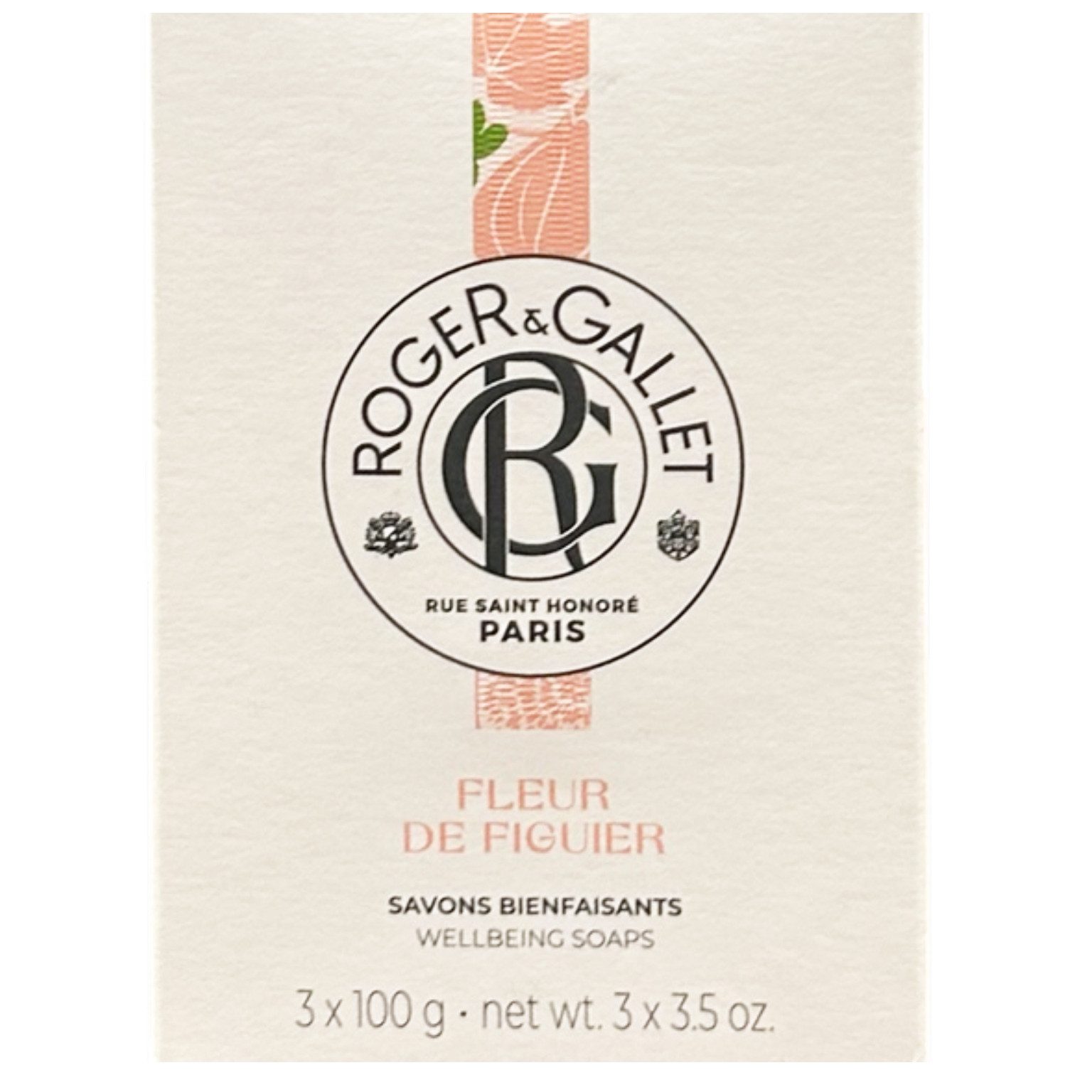 ROGER & GALLET Seifen-Set Fleur De Figuier Giftset - Soap Bar - 3x100gr